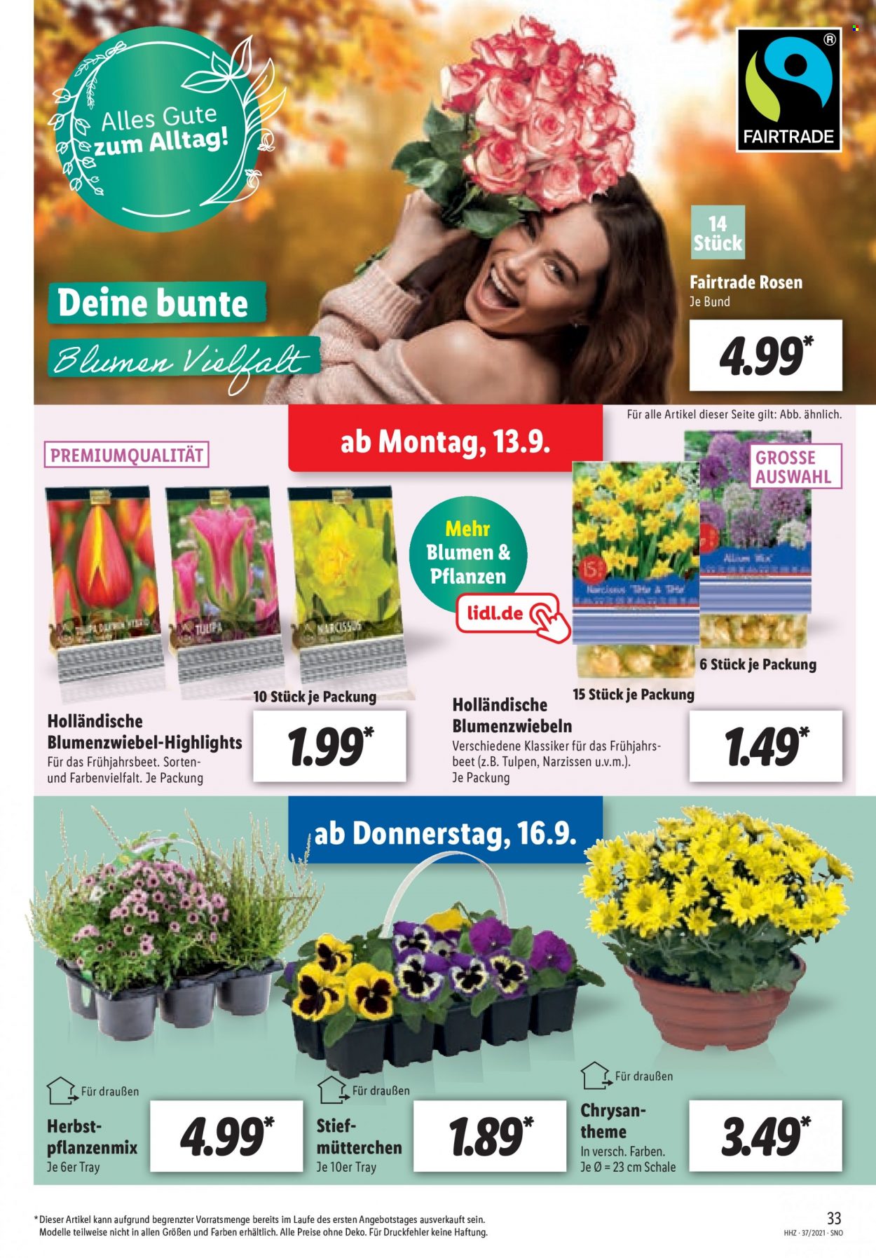 Lidl Prospekte  - 13.09.2021 - 18.09.2021. Seite 33