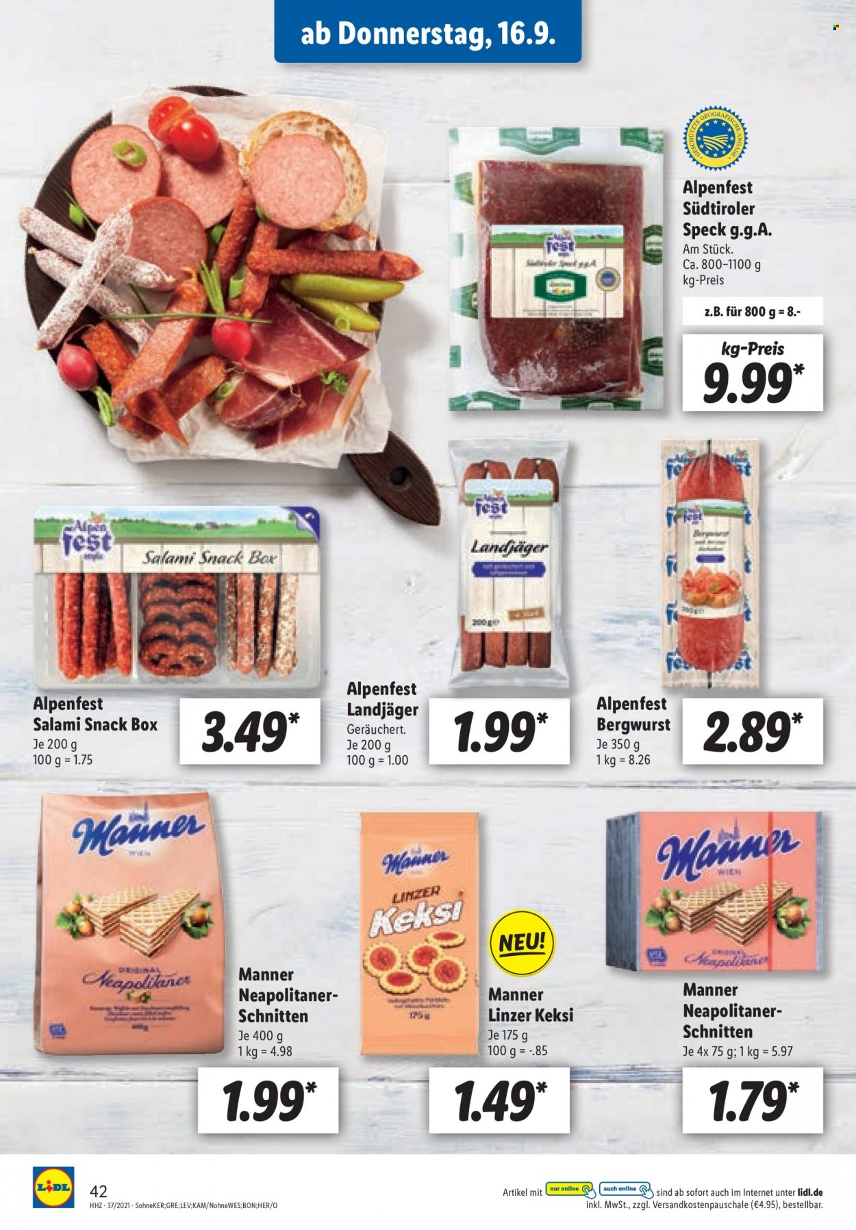 Lidl Prospekte  - 13.09.2021 - 18.09.2021. Seite 42