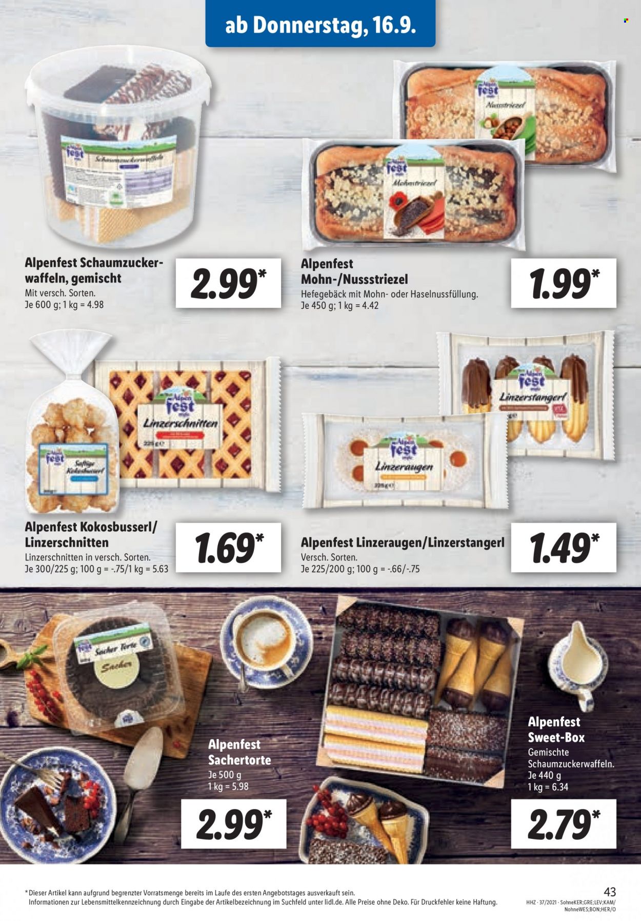 Lidl Prospekte  - 13.09.2021 - 18.09.2021. Seite 43