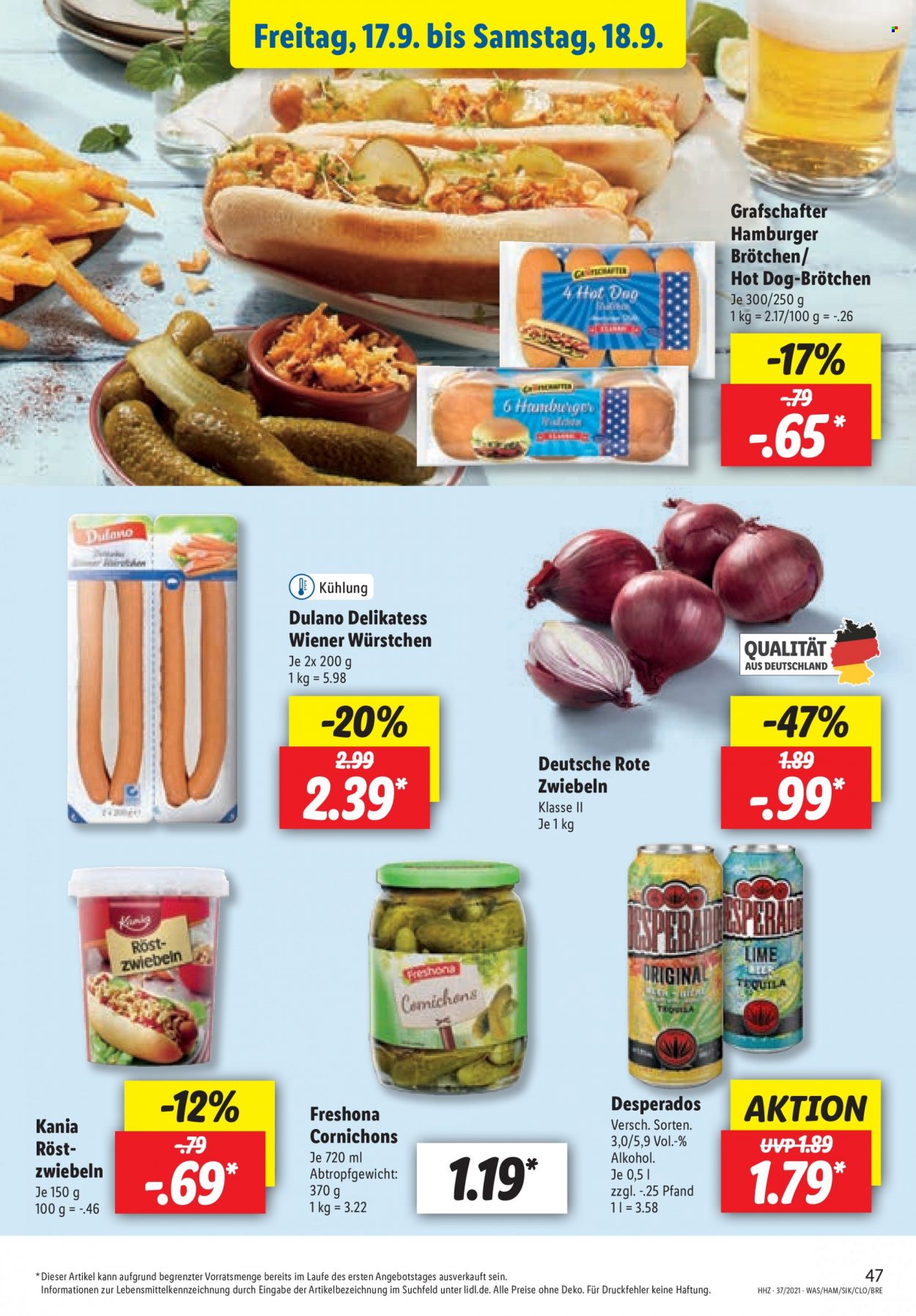 Lidl Prospekte  - 13.09.2021 - 18.09.2021. Seite 47