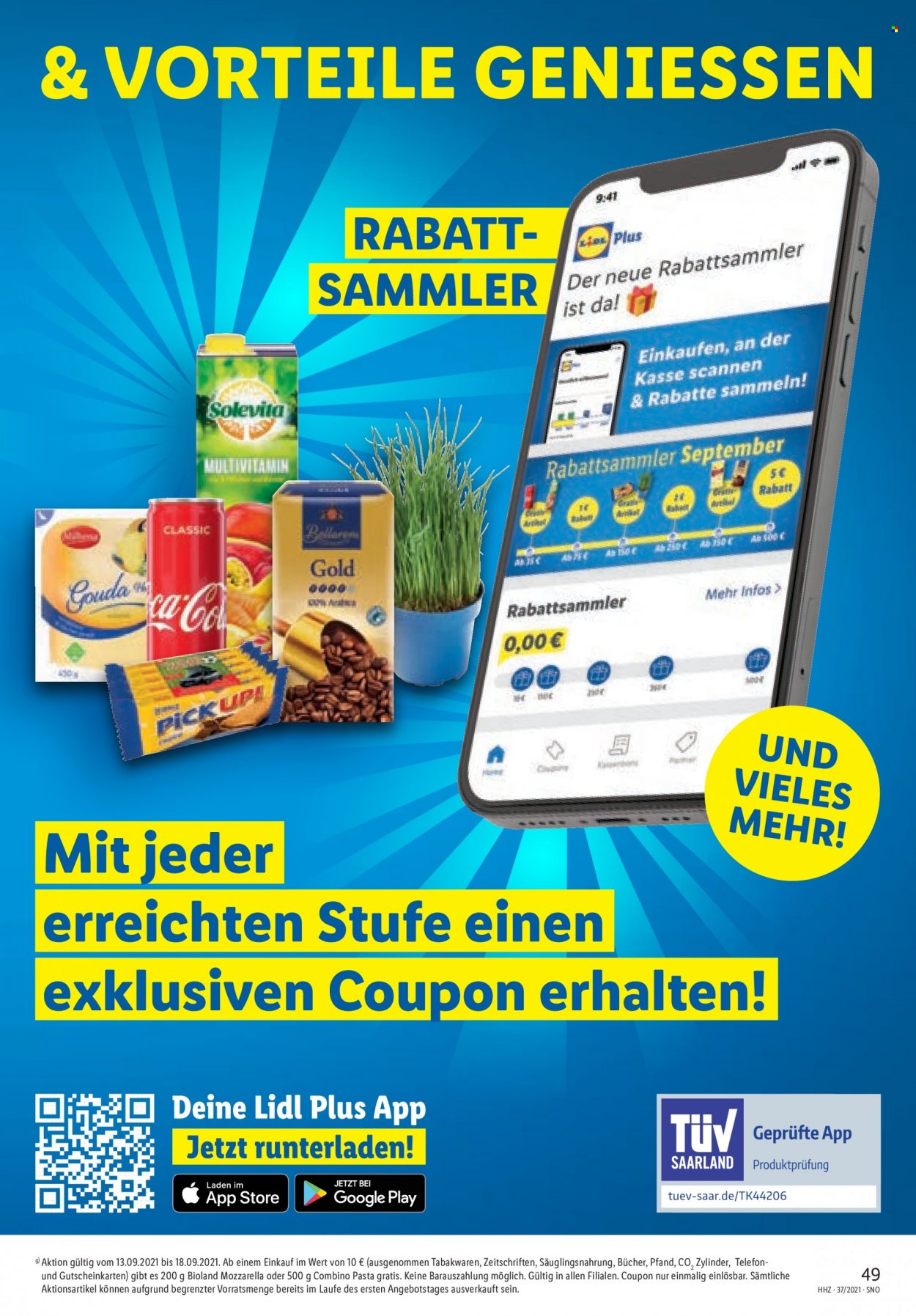 Lidl Prospekte  - 13.09.2021 - 18.09.2021. Seite 49