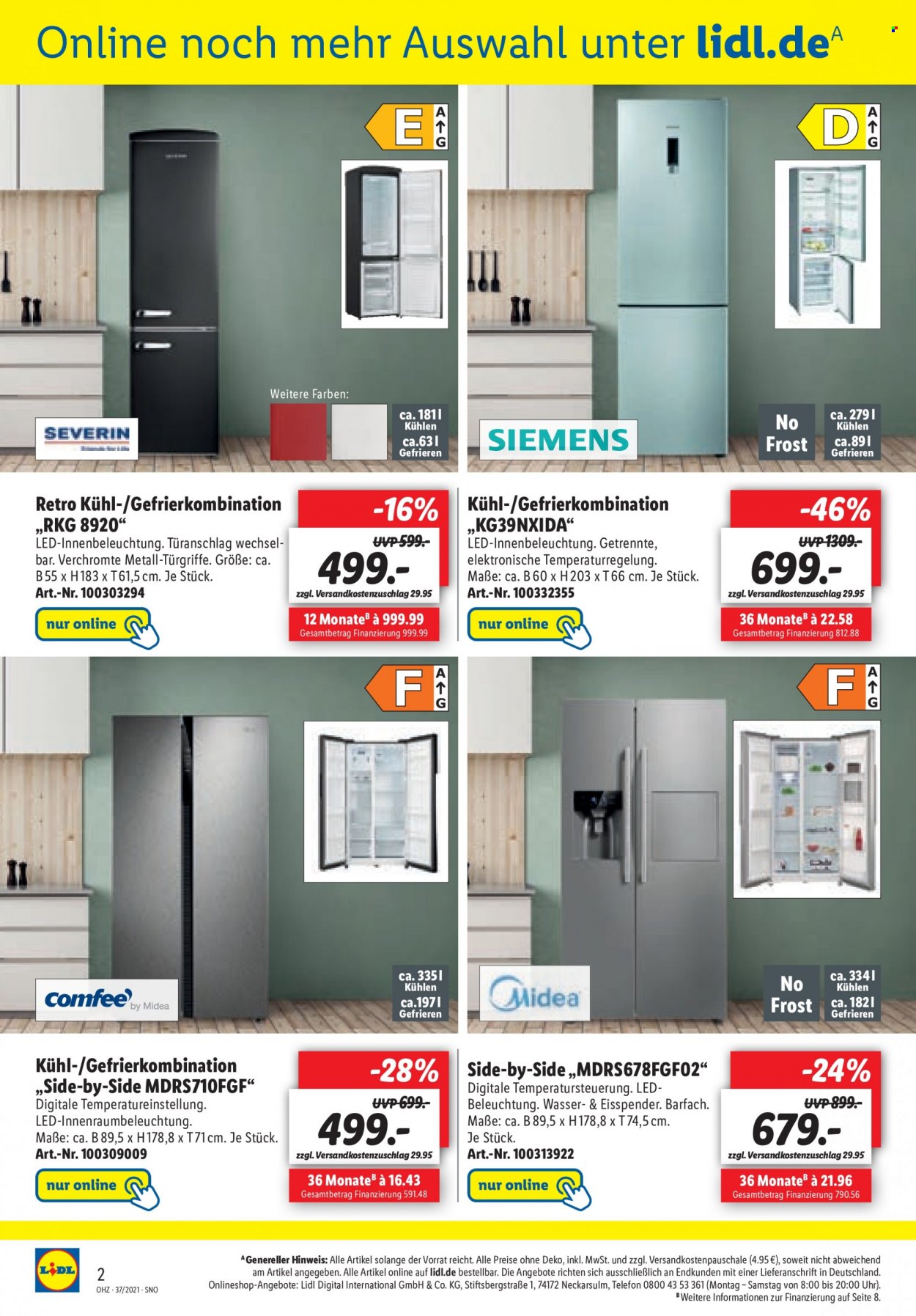 Lidl Prospekte  - 13.09.2021 - 18.09.2021. Seite 52