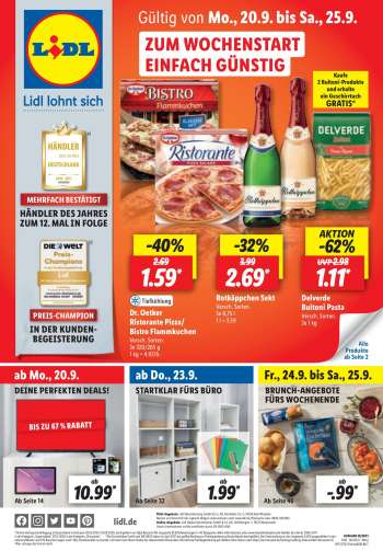 Prospekte Lidl - 20.9.2021 - 25.9.2021.