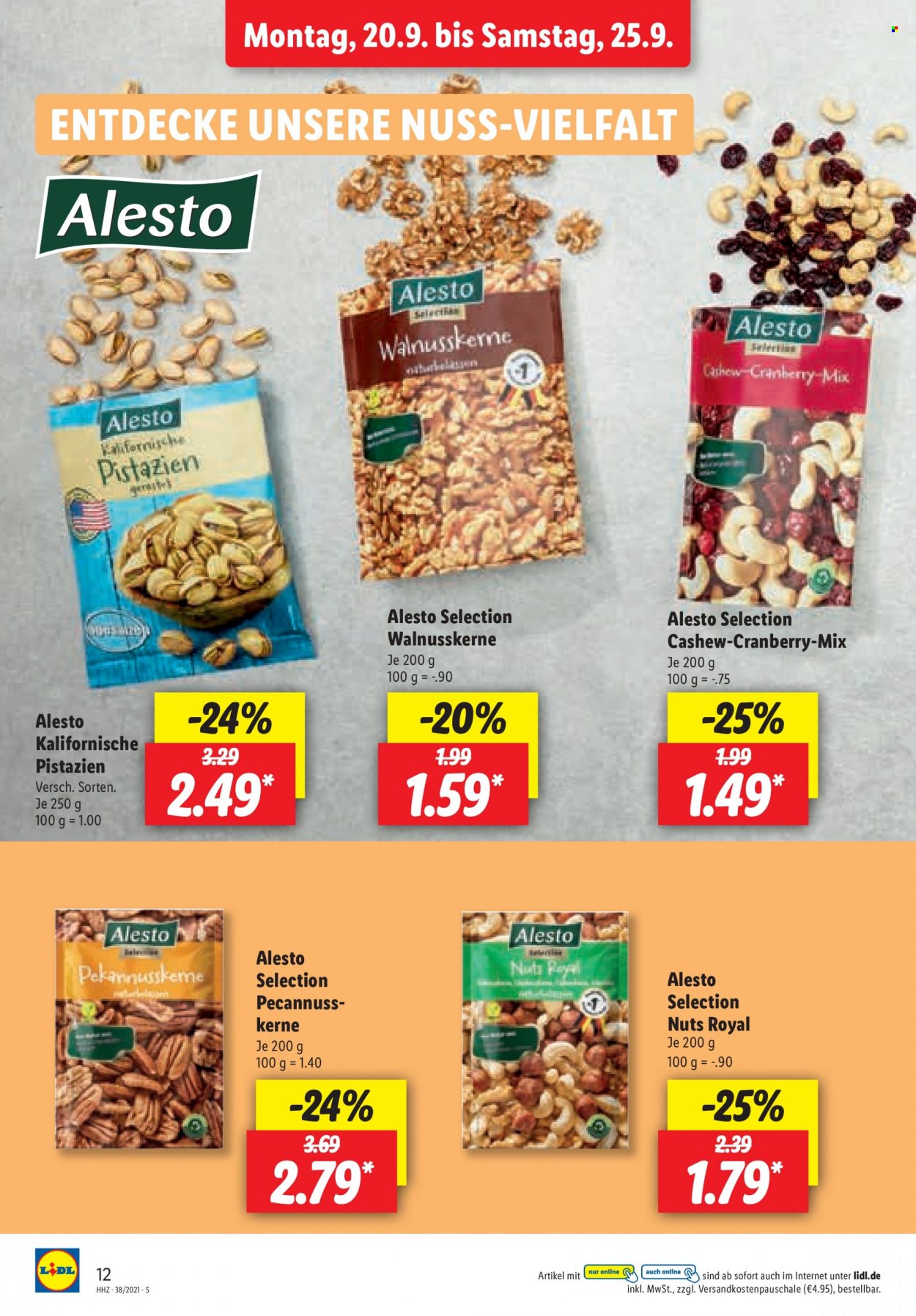 Lidl Prospekte  - 20.09.2021 - 25.09.2021. Seite 12