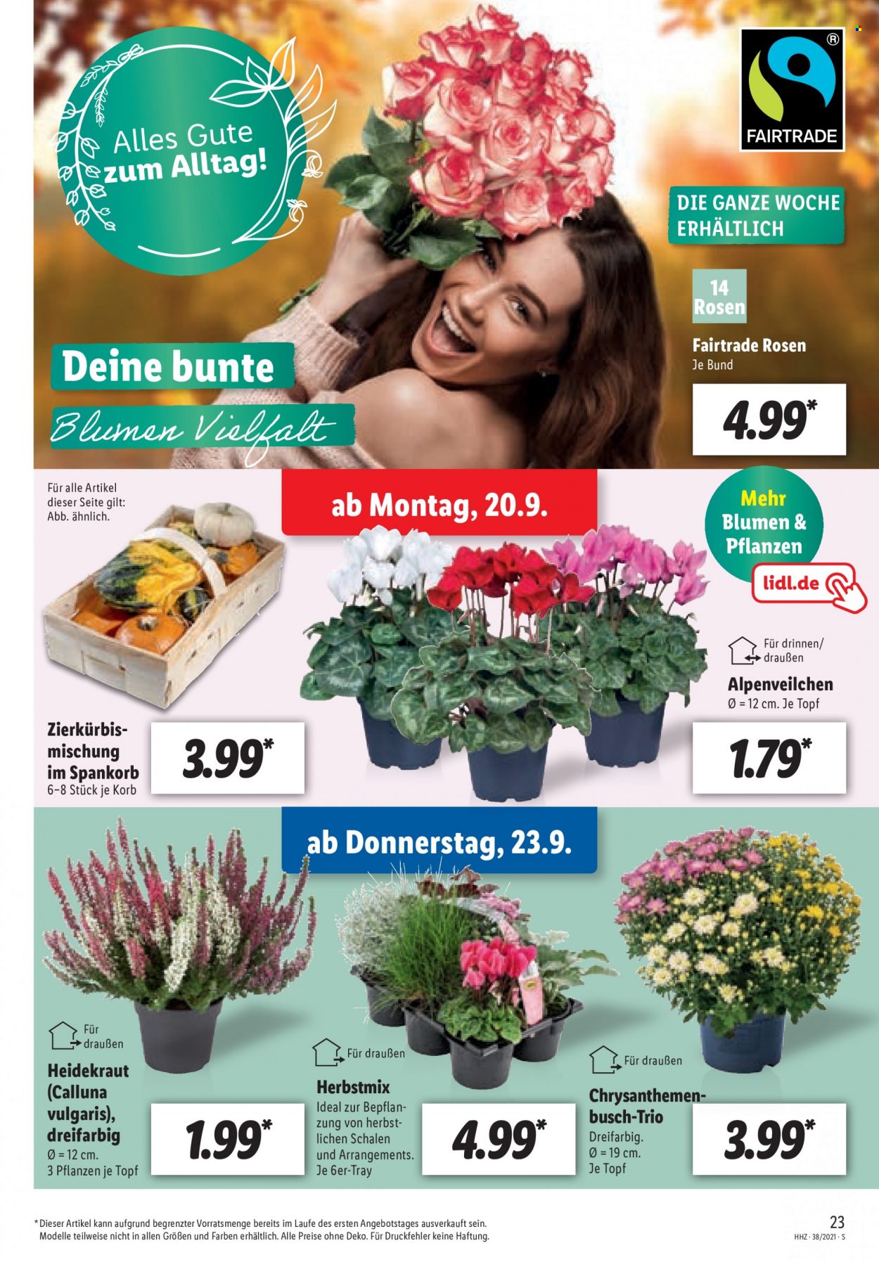 Lidl Prospekte  - 20.09.2021 - 25.09.2021. Seite 23