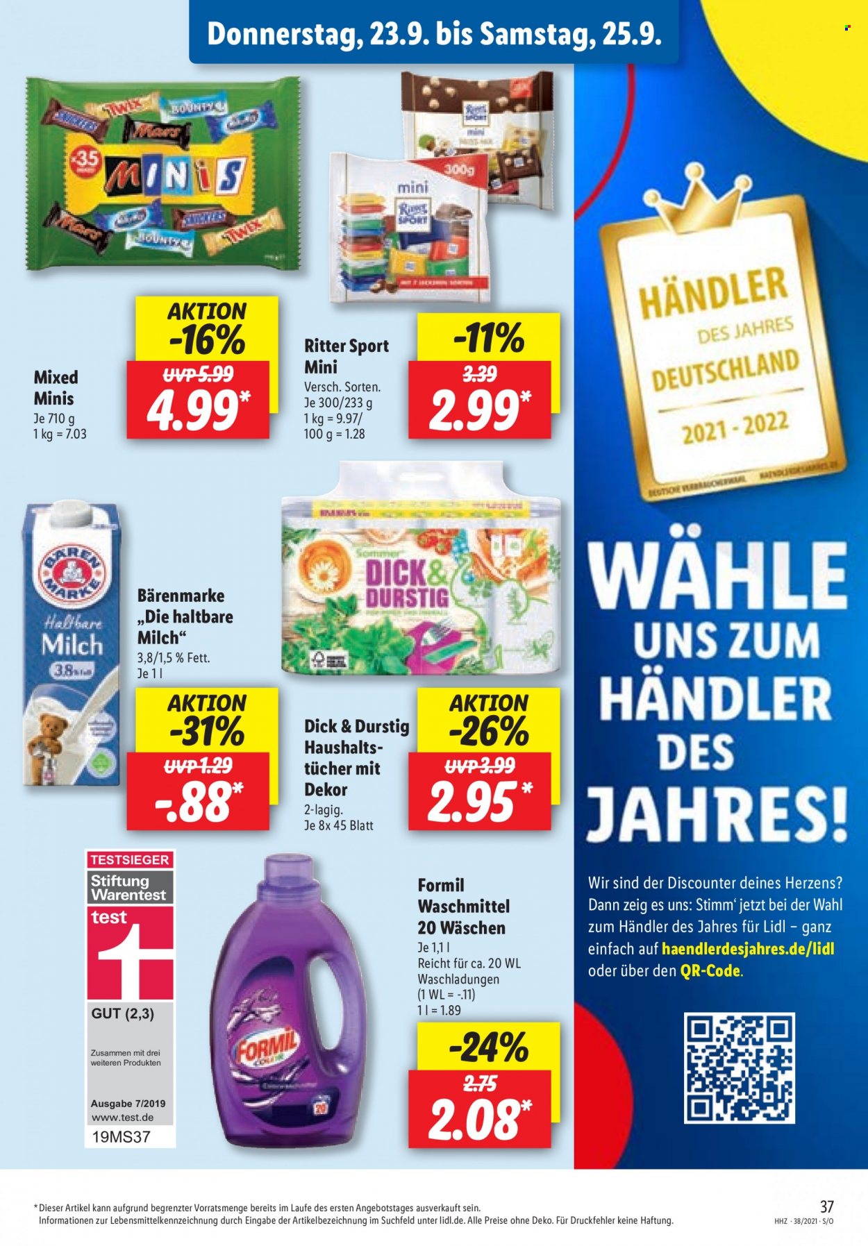 Lidl Prospekte  - 20.09.2021 - 25.09.2021. Seite 37