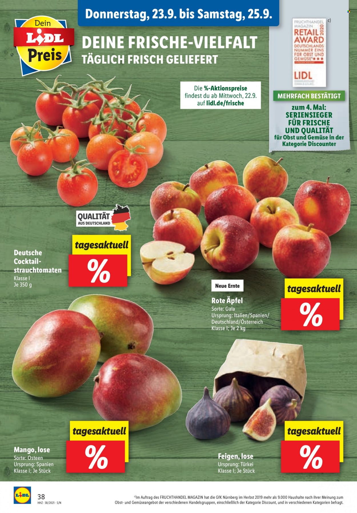 Lidl Prospekte  - 20.09.2021 - 25.09.2021. Seite 38