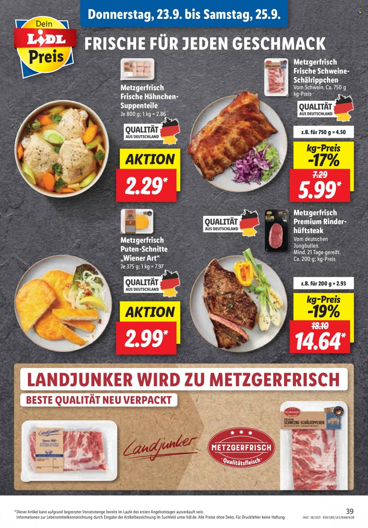 Lidl Prospekte  - 20.09.2021 - 25.09.2021. Seite 39