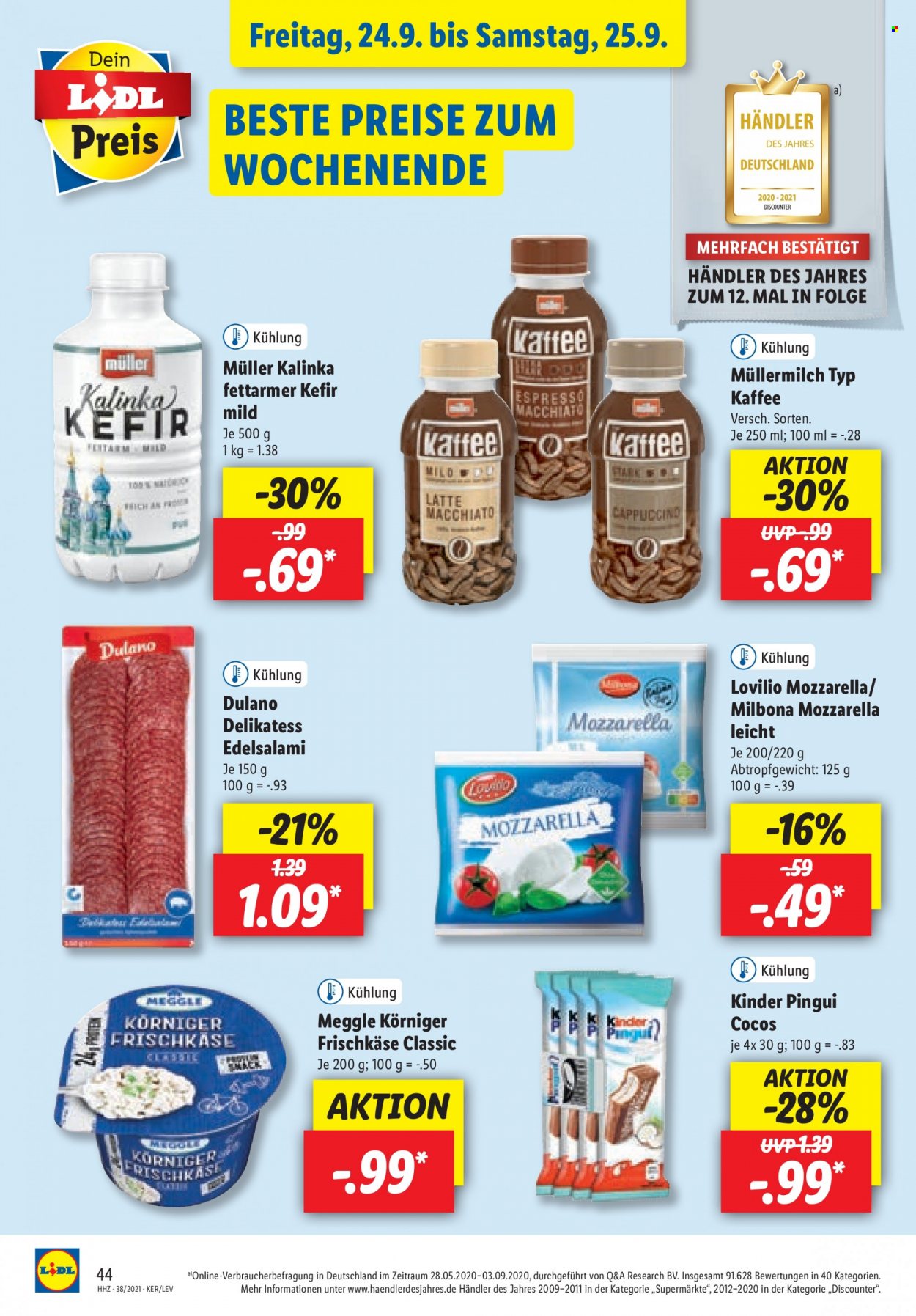 Lidl Prospekte  - 20.09.2021 - 25.09.2021. Seite 44