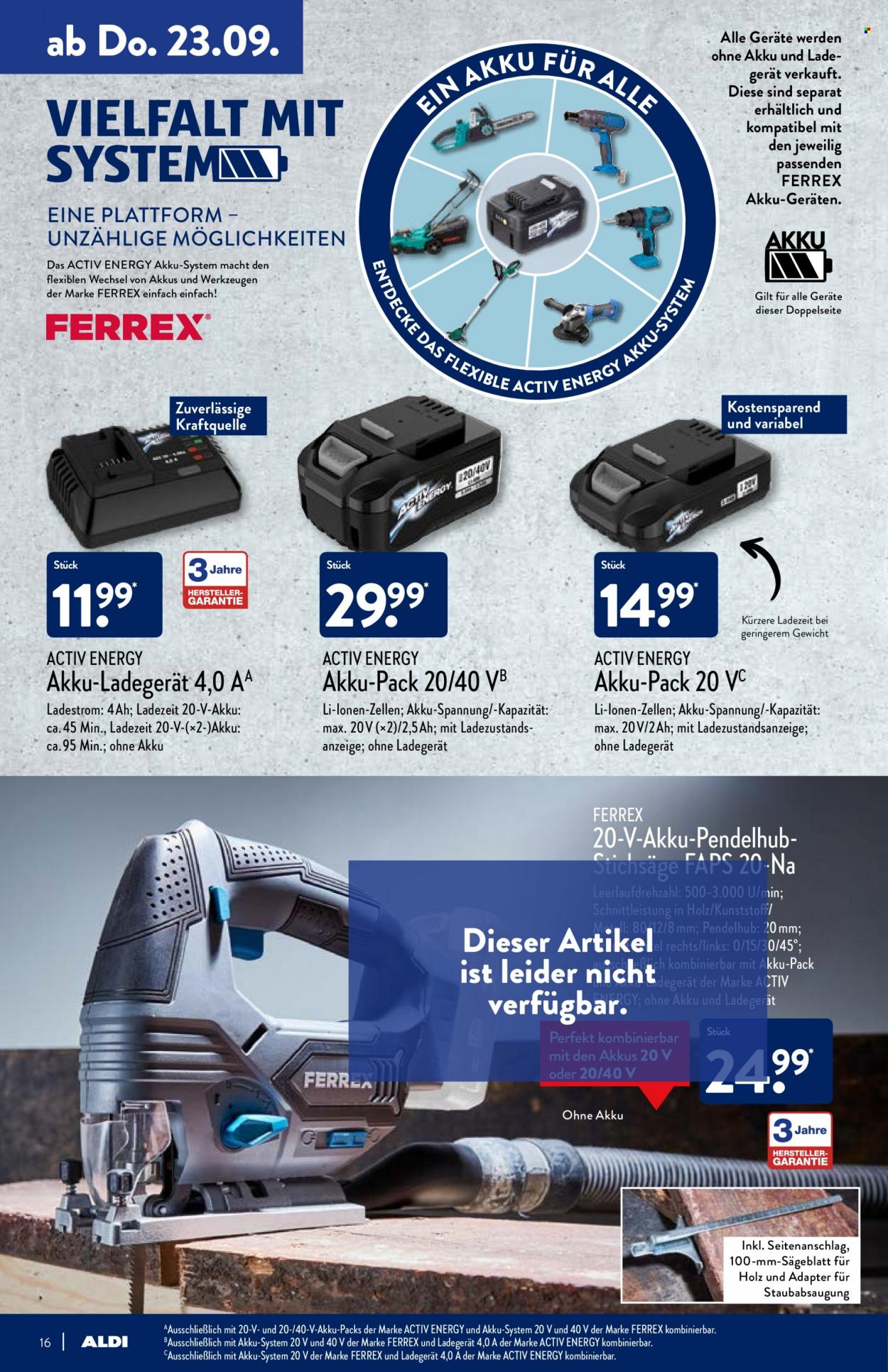 ALDI Nord Prospekte  - 20.09.2021 - 26.09.2021. Seite 16