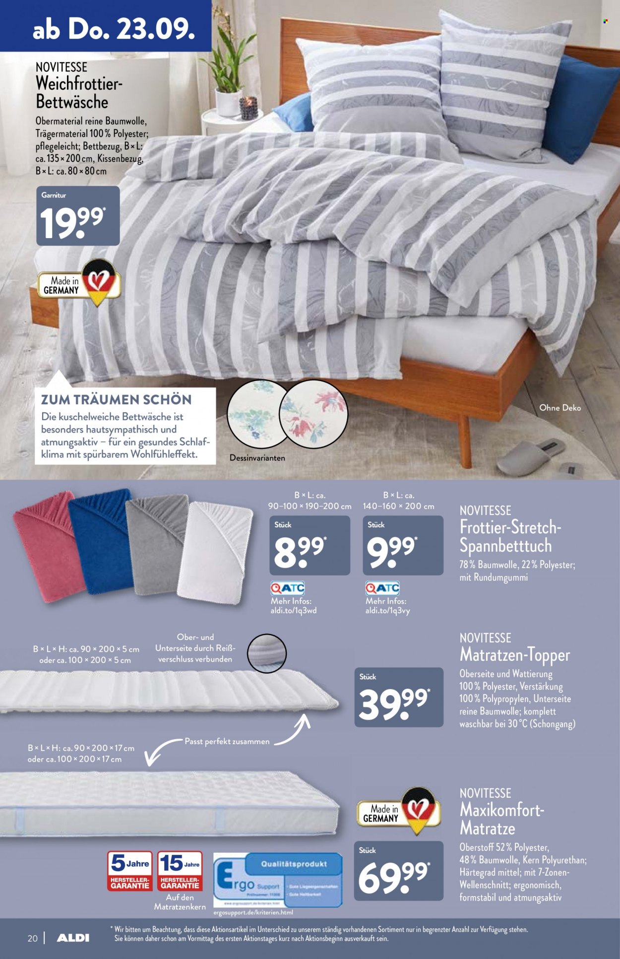 ALDI Nord Prospekte  - 20.09.2021 - 26.09.2021. Seite 20
