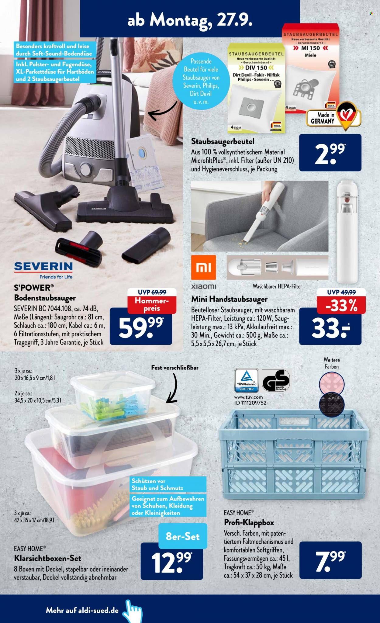 ALDI SÜD Prospekte  - 27.09.2021 - 2.10.2021. Seite 8