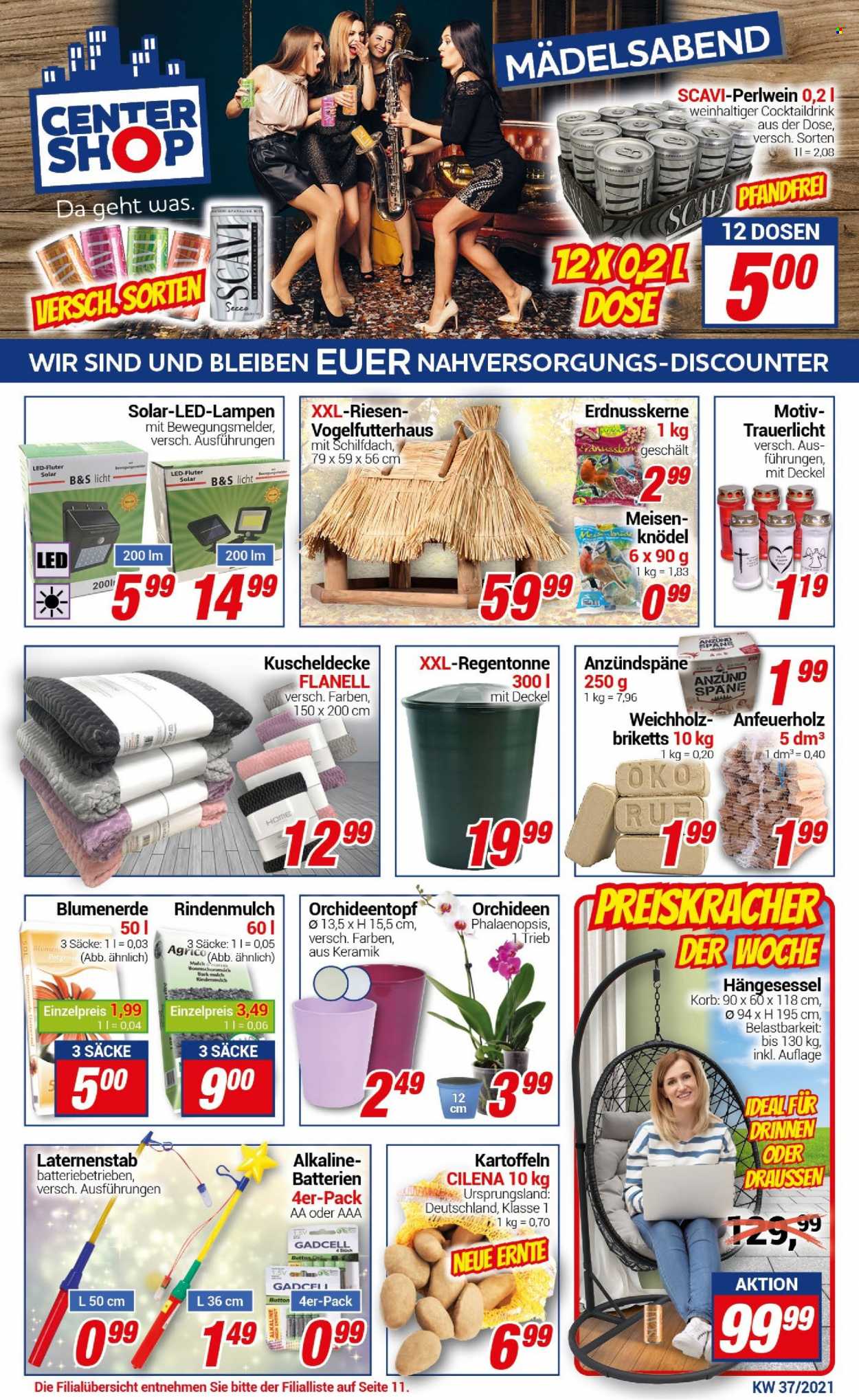 CENTERSHOP Prospekte  - 13.09.2021 - 18.09.2021. Seite 1