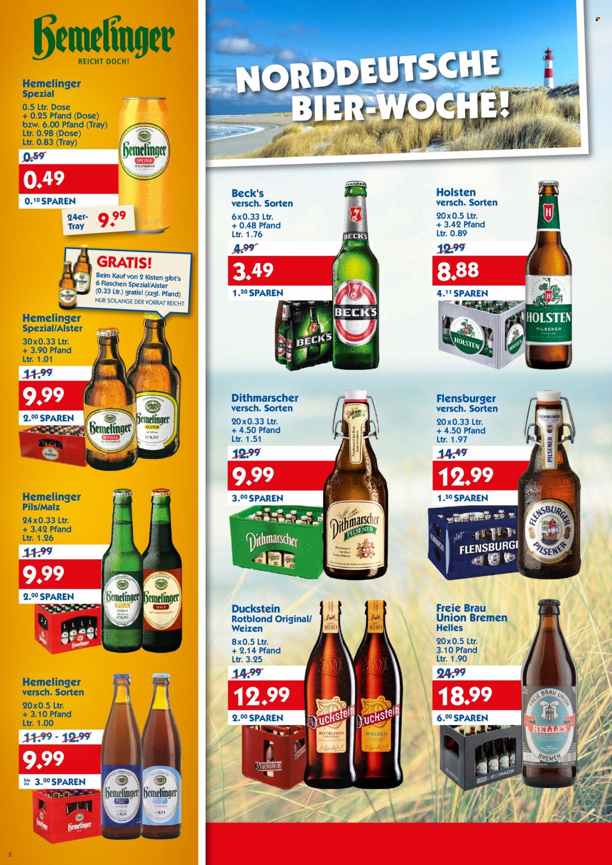 Hol'ab! Getränkemarkt Prospekte  - 13.09.2021 - 18.09.2021. Seite 2