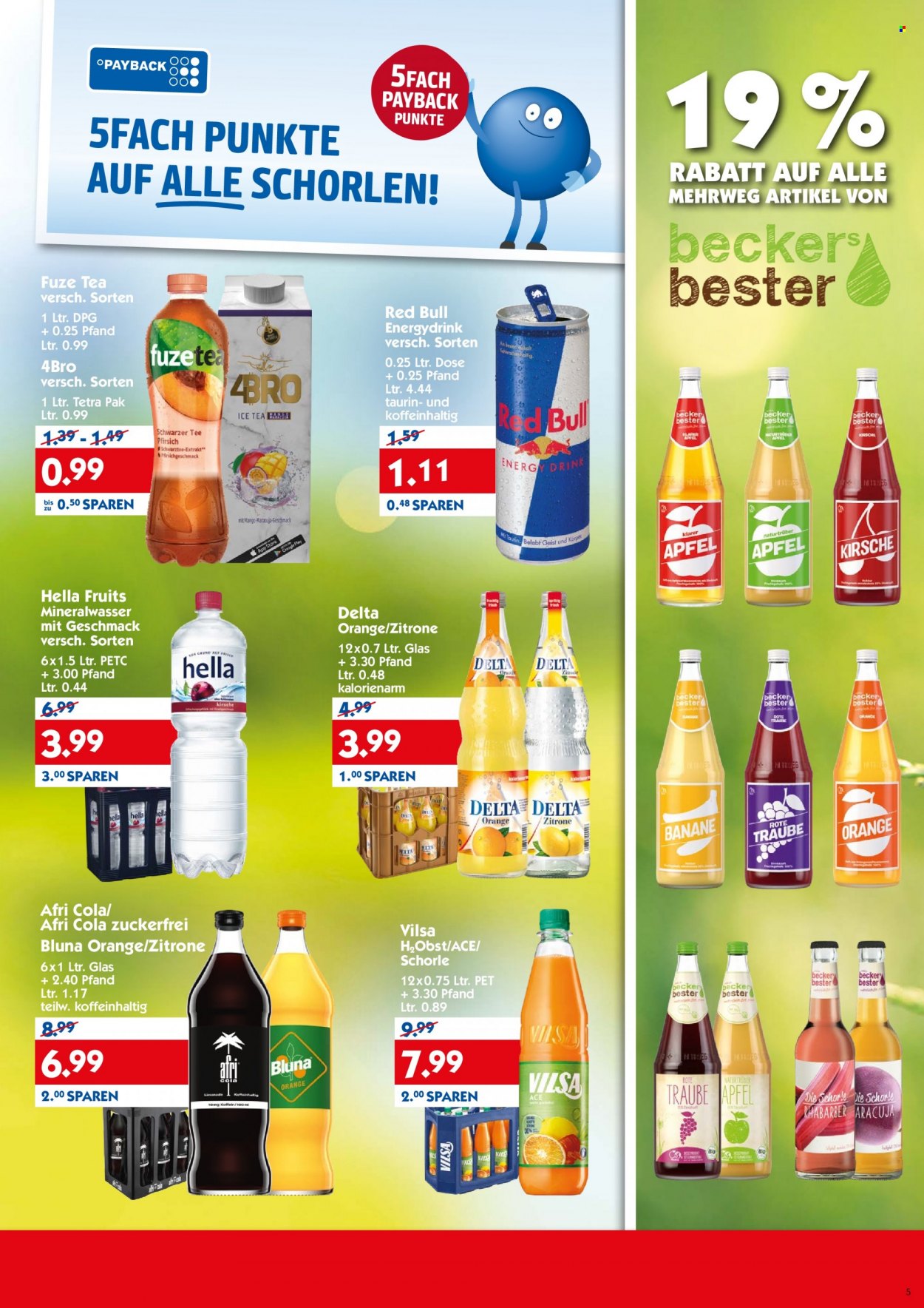 Hol'ab! Getränkemarkt Prospekte  - 13.09.2021 - 18.09.2021. Seite 5