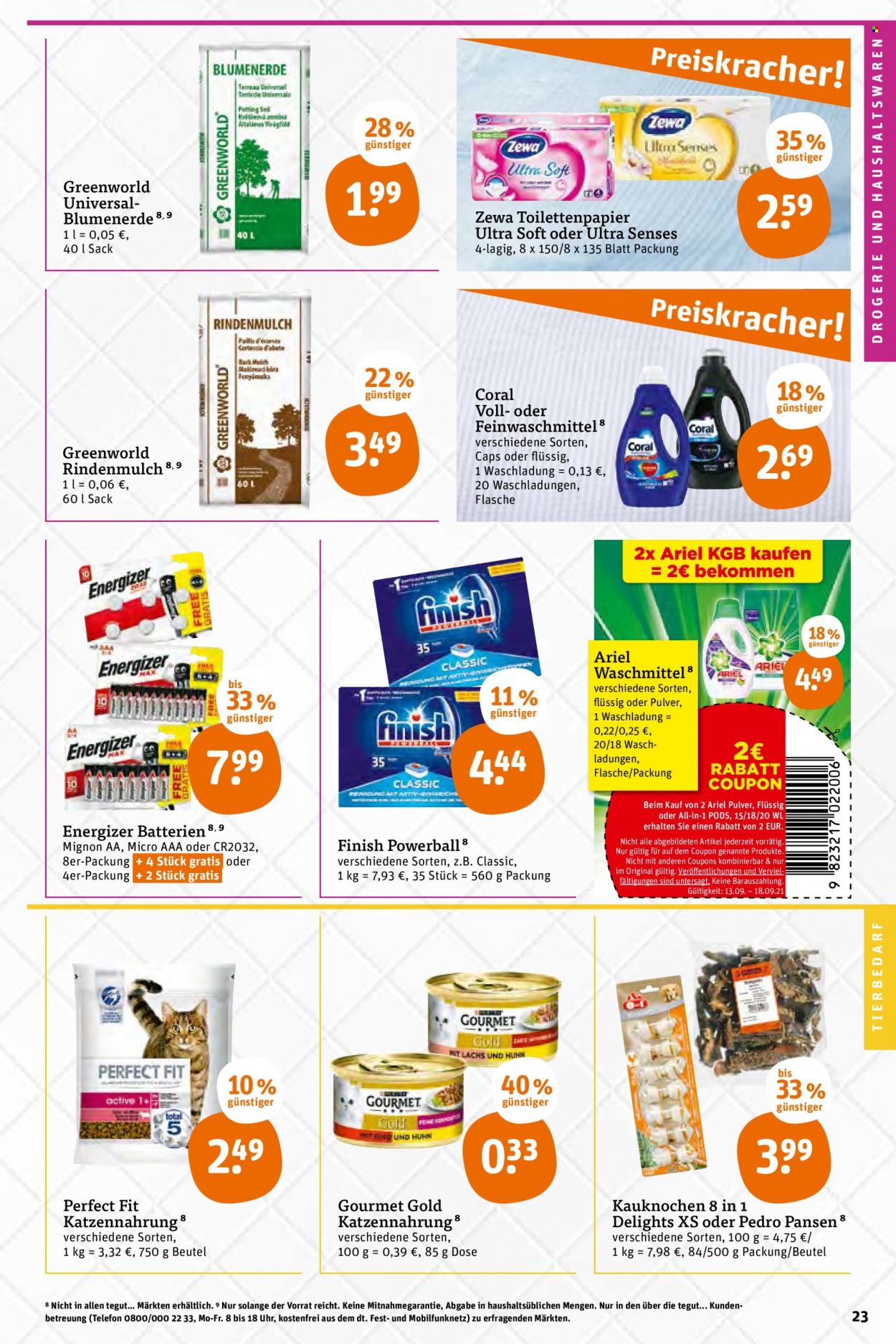 tegut... Prospekte  - 13.09.2021 - 18.09.2021. Seite 25