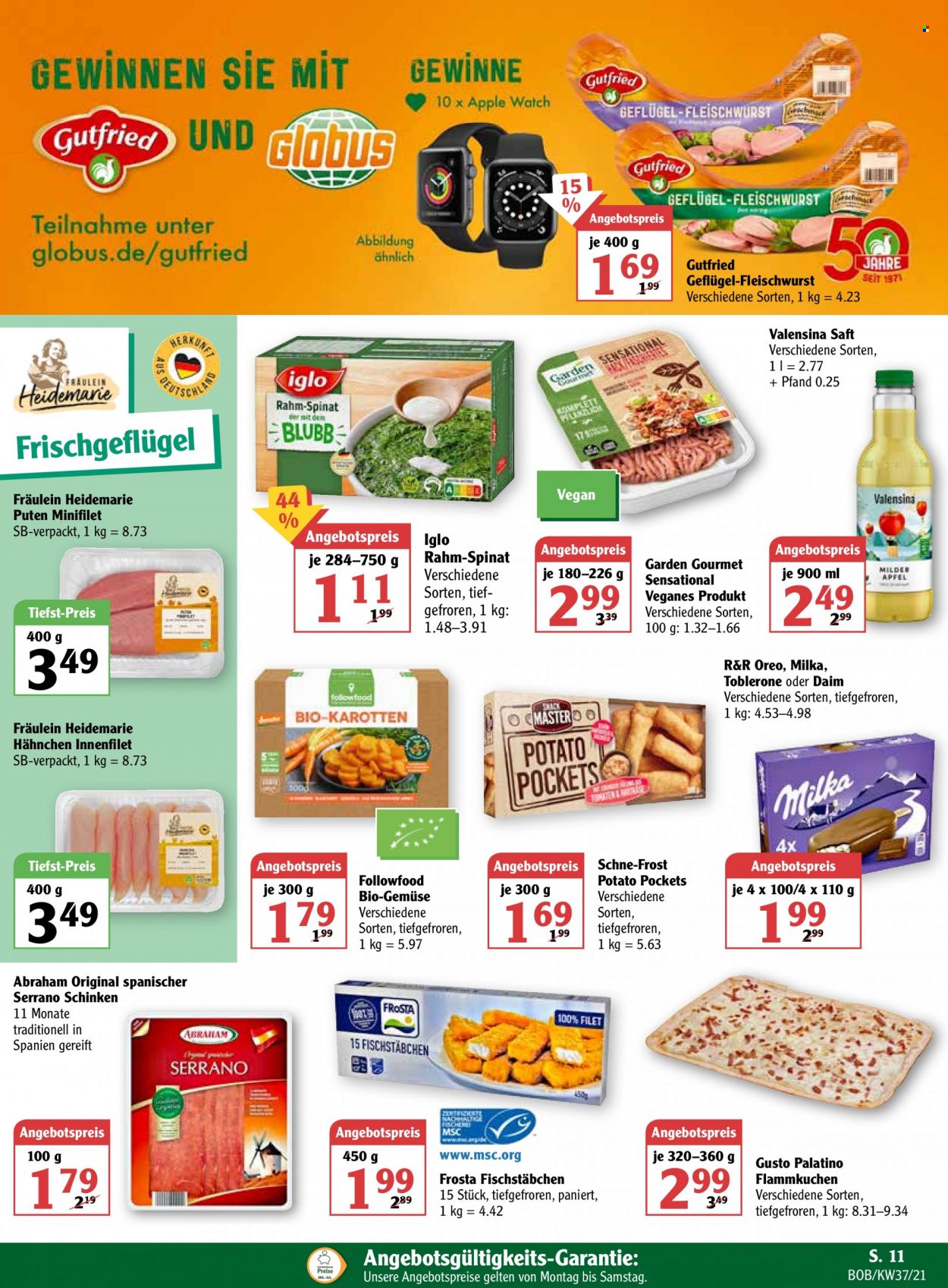 Globus Prospekte  - 13.09.2021 - 18.09.2021. Seite 15