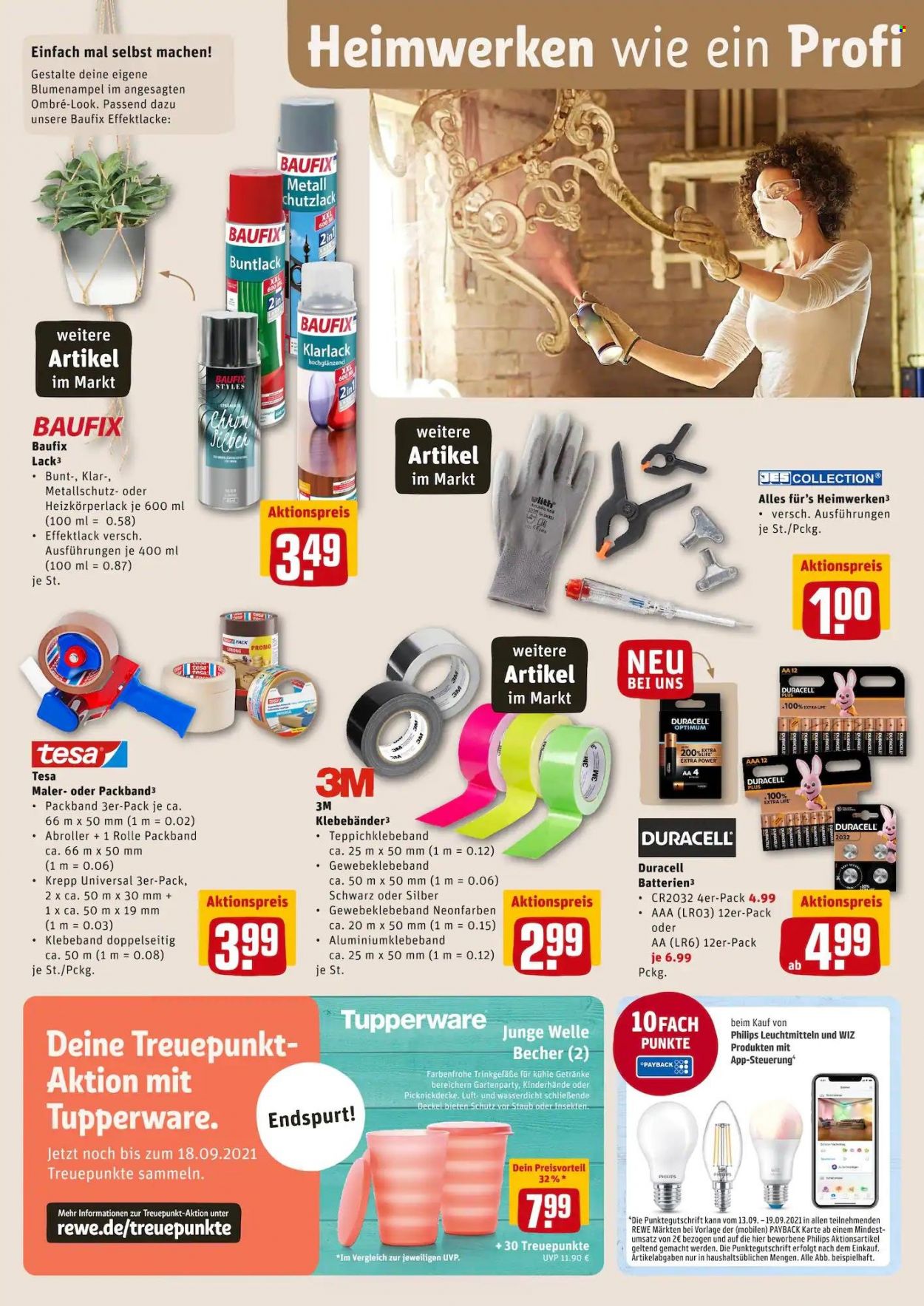 REWE Prospekte  - 13.09.2021 - 18.09.2021. Seite 16