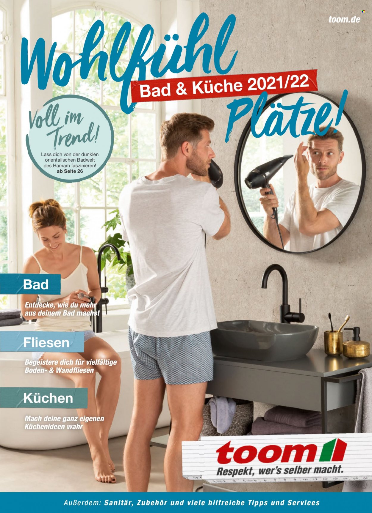 toom Baumarkt Prospekte  - 1.09.2021 - 31.03.2022. Seite 1