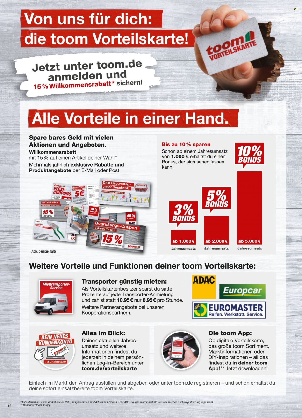 toom Baumarkt Prospekte  - 1.09.2021 - 31.03.2022. Seite 6