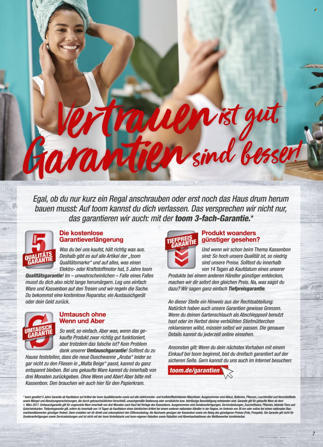 toom Baumarkt Prospekte  - 1.09.2021 - 31.03.2022. Seite 7