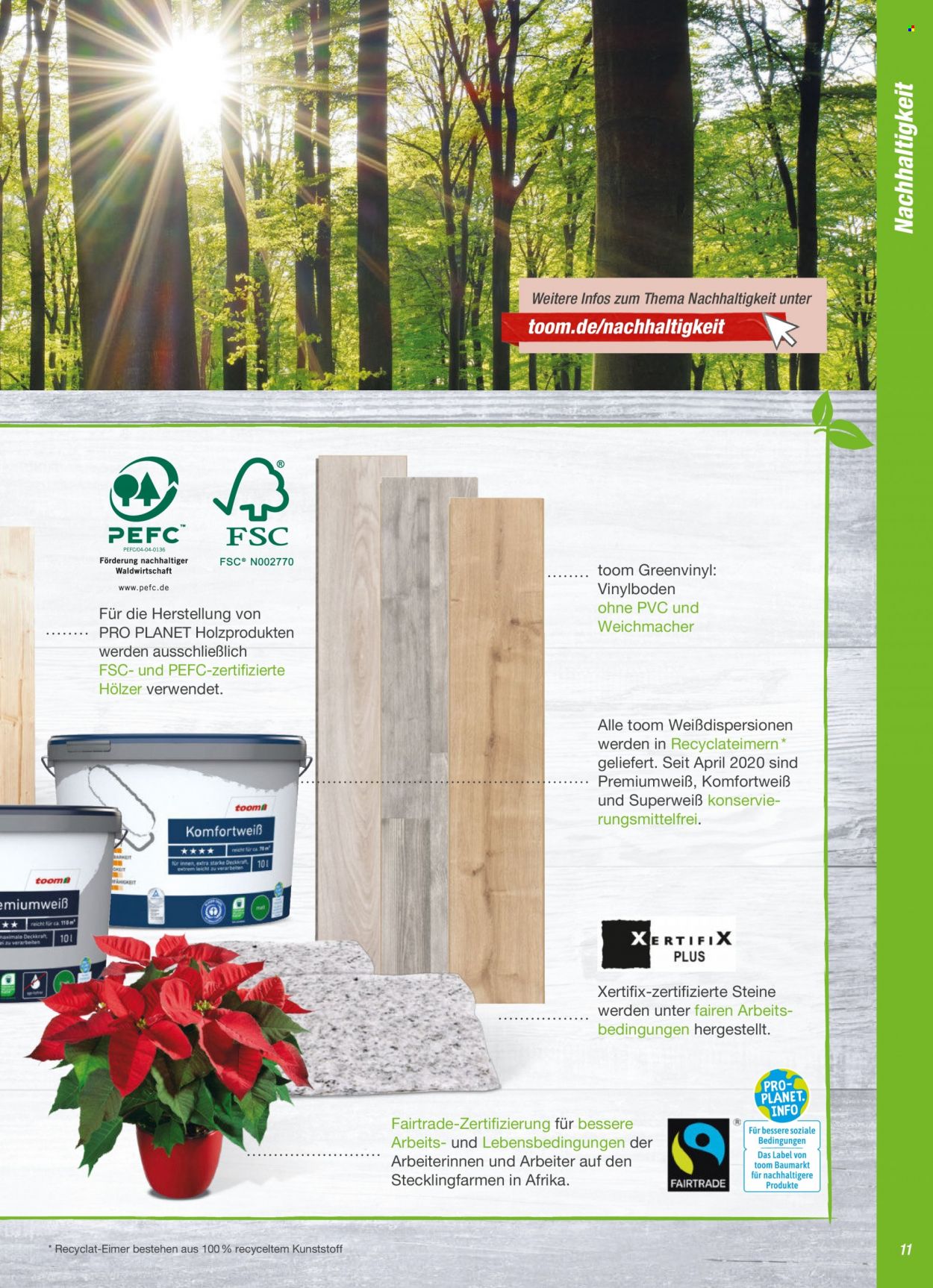 toom Baumarkt Prospekte  - 1.09.2021 - 31.03.2022. Seite 11