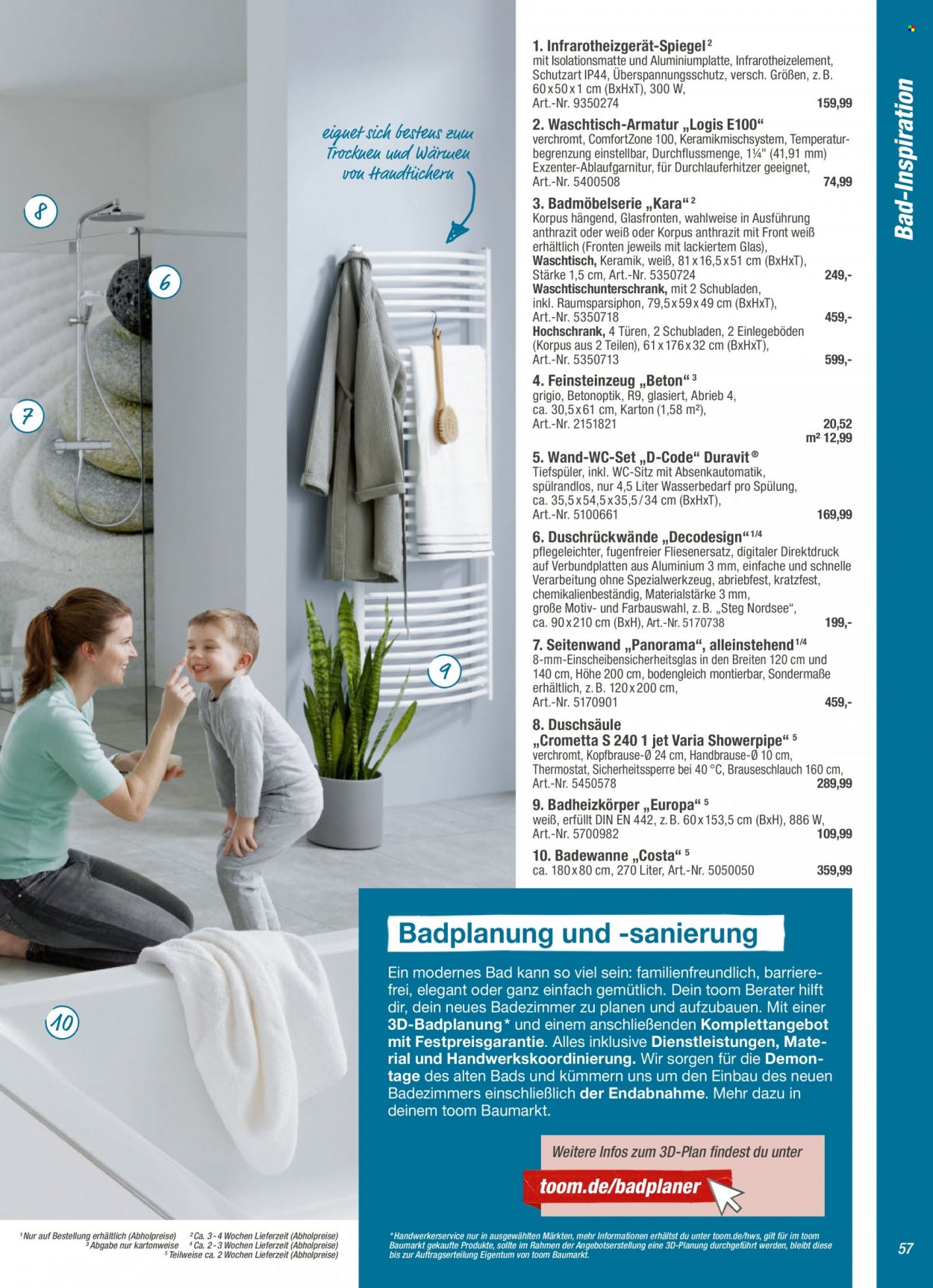 toom Baumarkt Prospekte  - 1.09.2021 - 31.03.2022. Seite 57