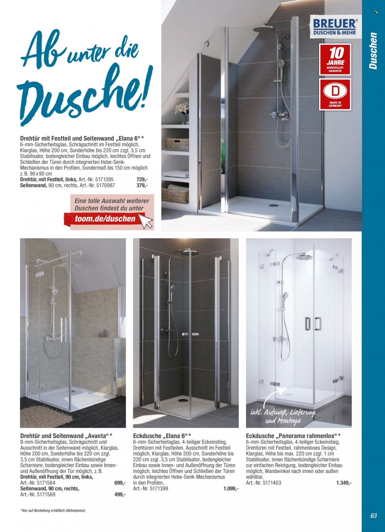 toom Baumarkt Prospekte  - 1.09.2021 - 31.03.2022. Seite 63