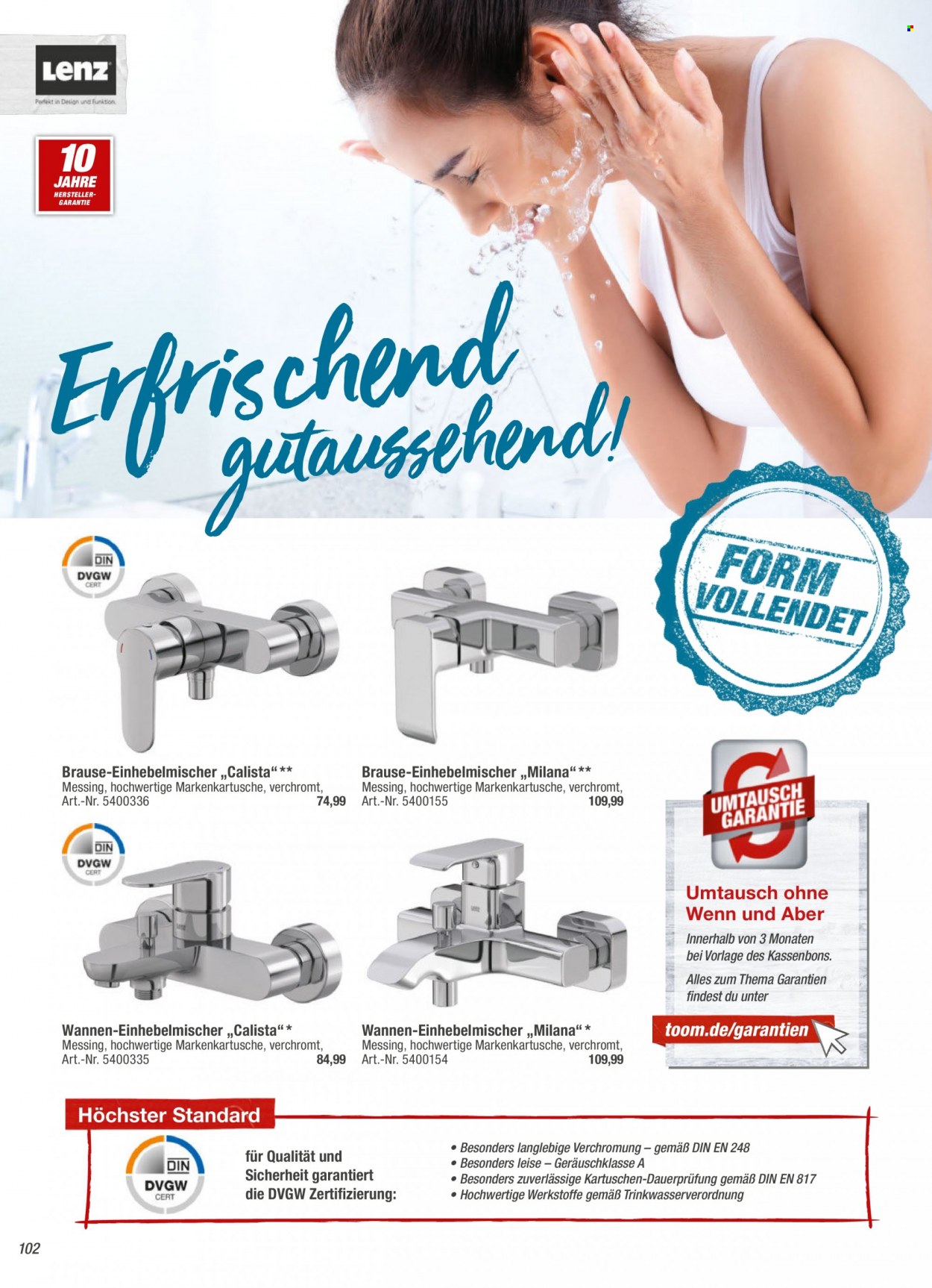 toom Baumarkt Prospekte  - 1.09.2021 - 31.03.2022. Seite 102