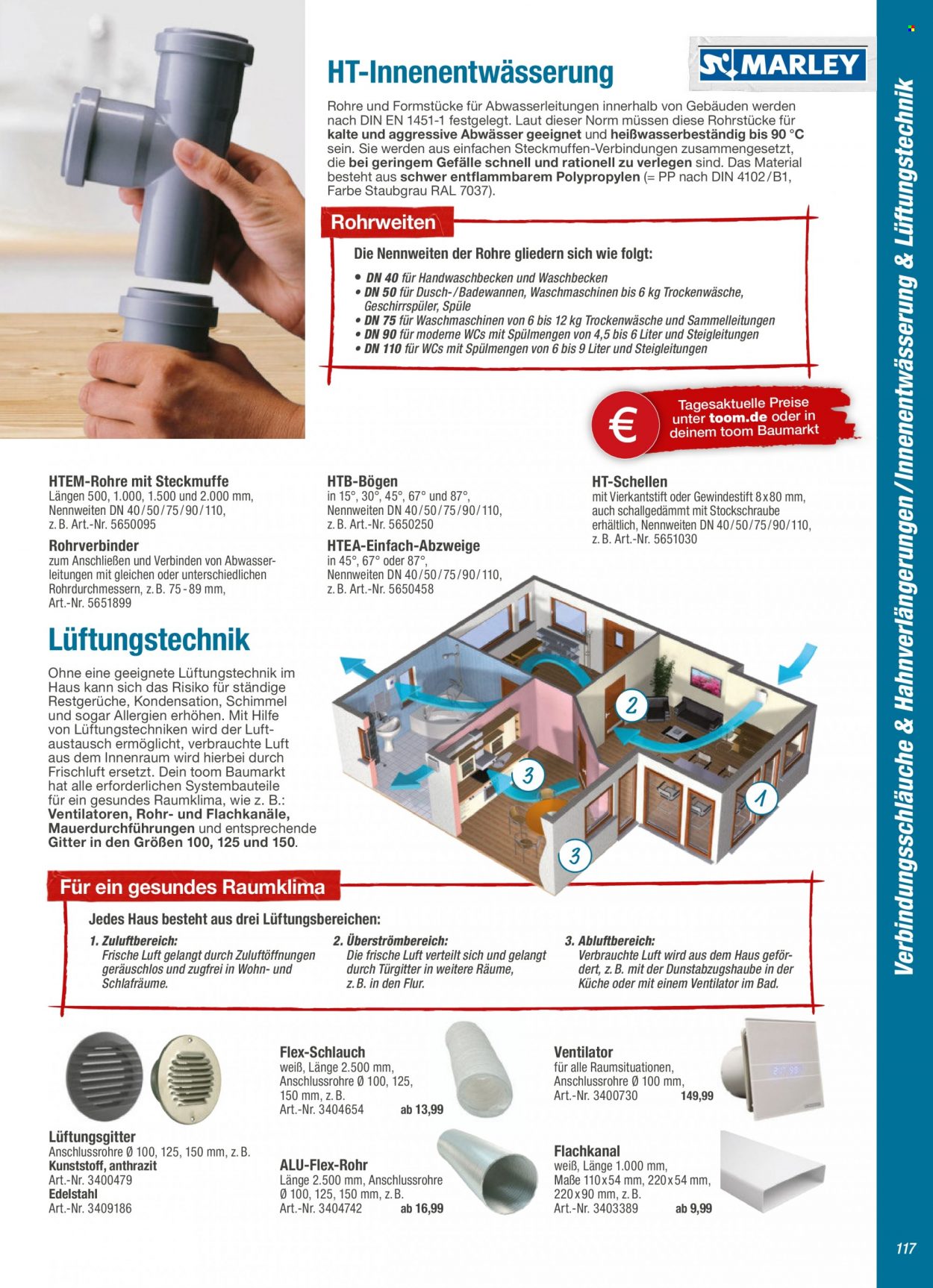 toom Baumarkt Prospekte  - 1.09.2021 - 31.03.2022. Seite 117