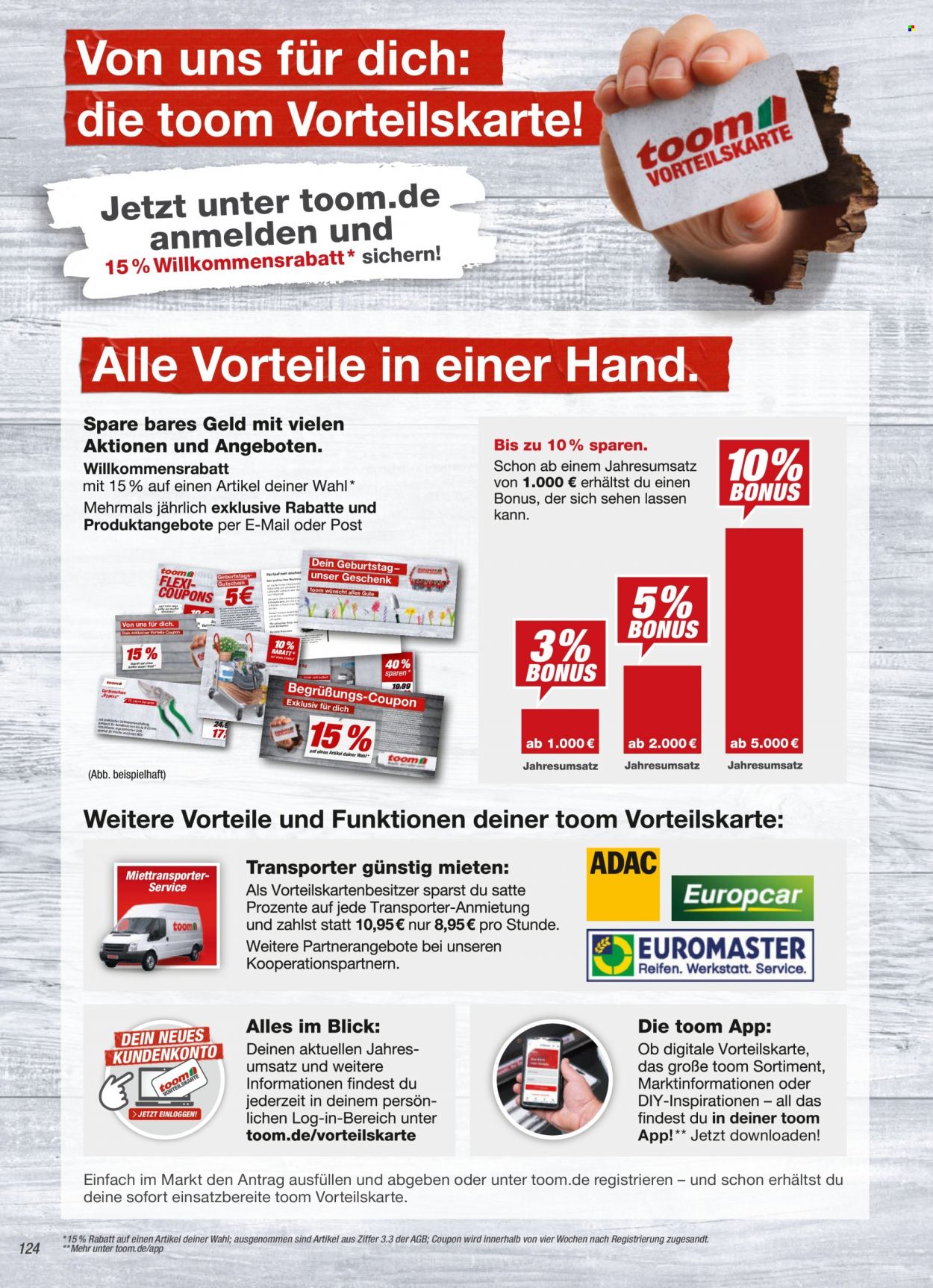 toom Baumarkt Prospekte  - 1.09.2021 - 31.03.2022. Seite 124