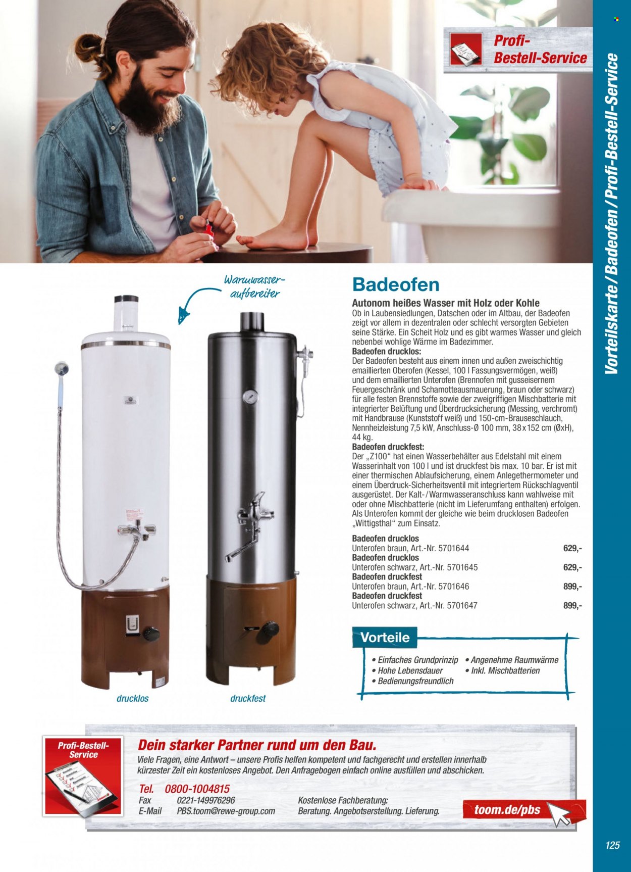 toom Baumarkt Prospekte  - 1.09.2021 - 31.03.2022. Seite 125