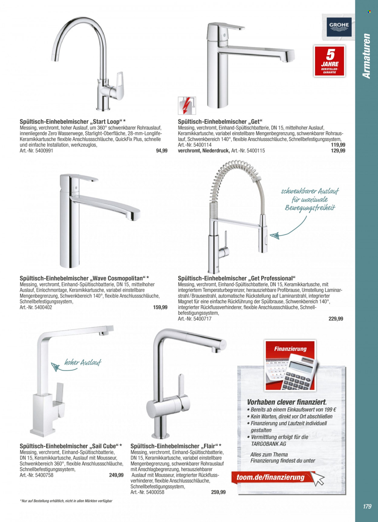 toom Baumarkt Prospekte  - 1.09.2021 - 31.03.2022. Seite 179