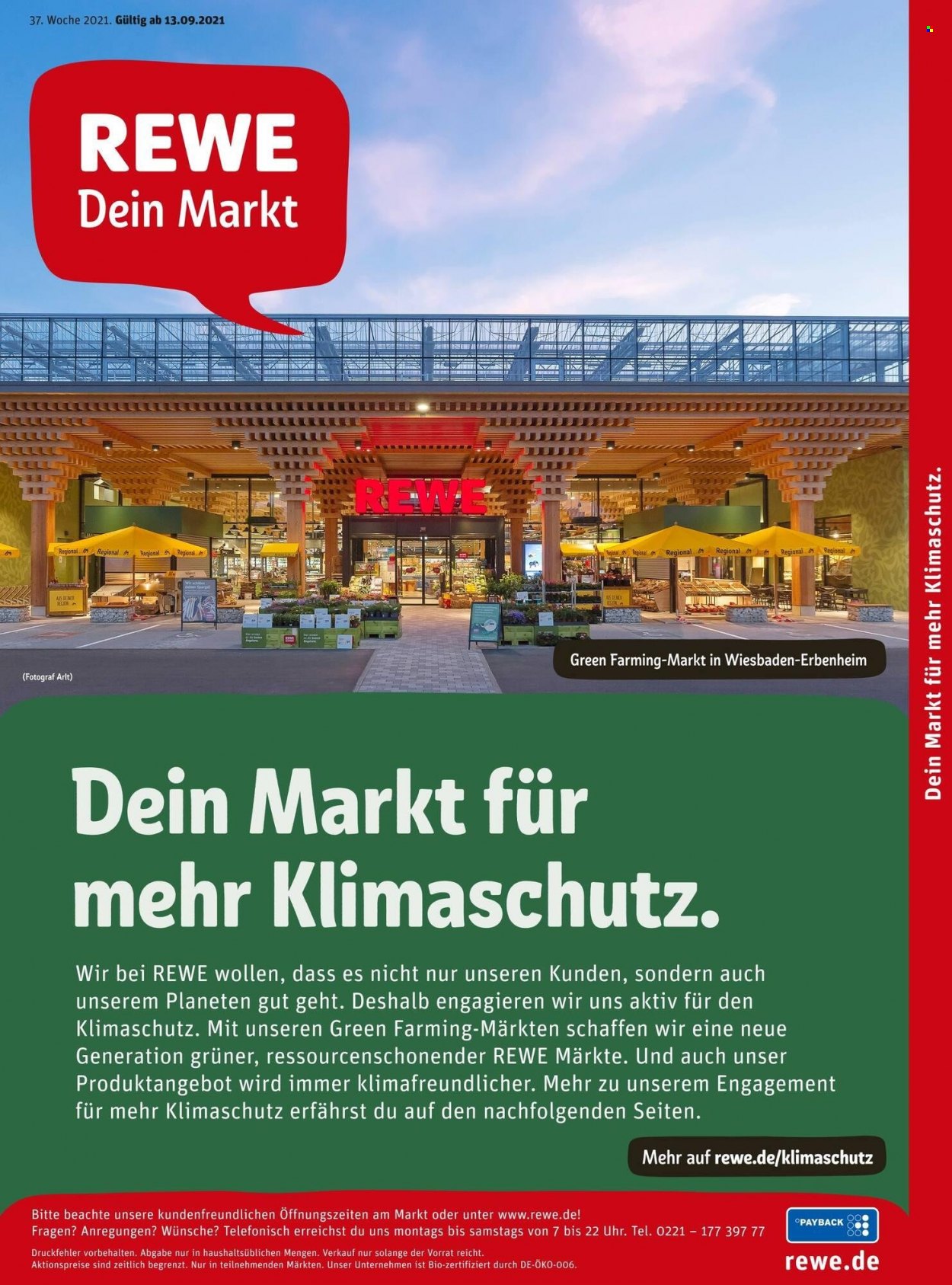 REWE Prospekte  - 13.09.2021 - 18.09.2021. Seite 20