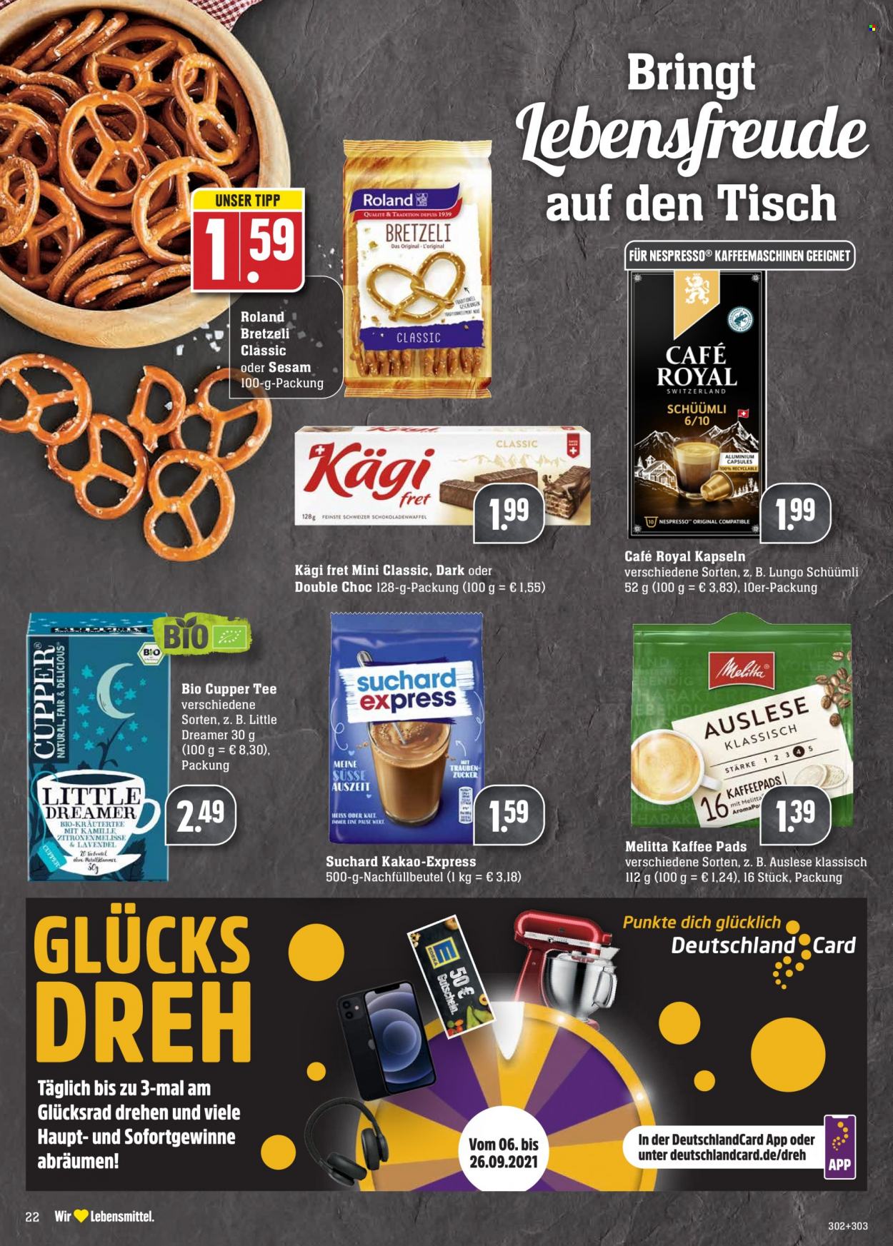 Edeka Prospekte  - 13.09.2021 - 18.09.2021. Seite 22