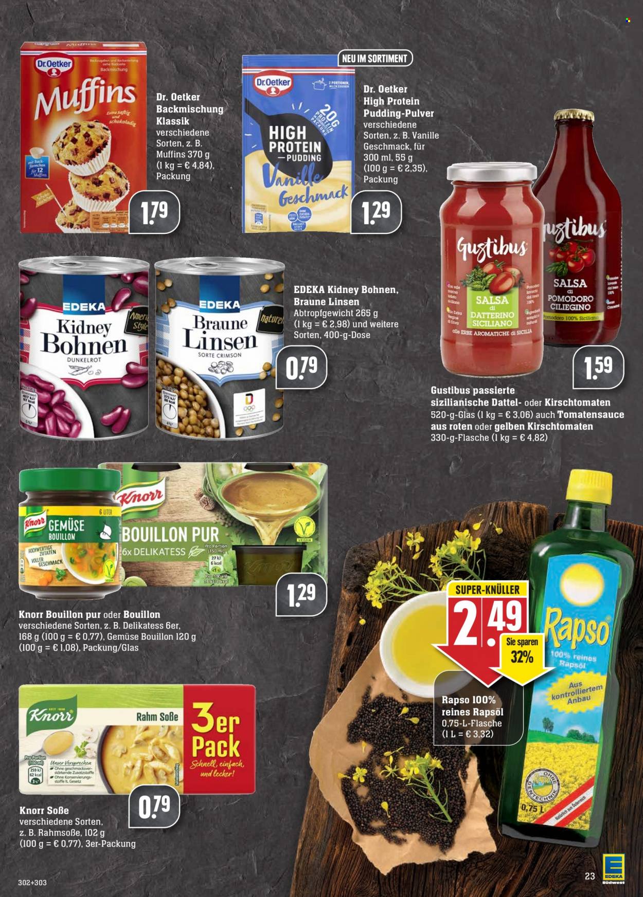 Edeka Prospekte  - 13.09.2021 - 18.09.2021. Seite 23