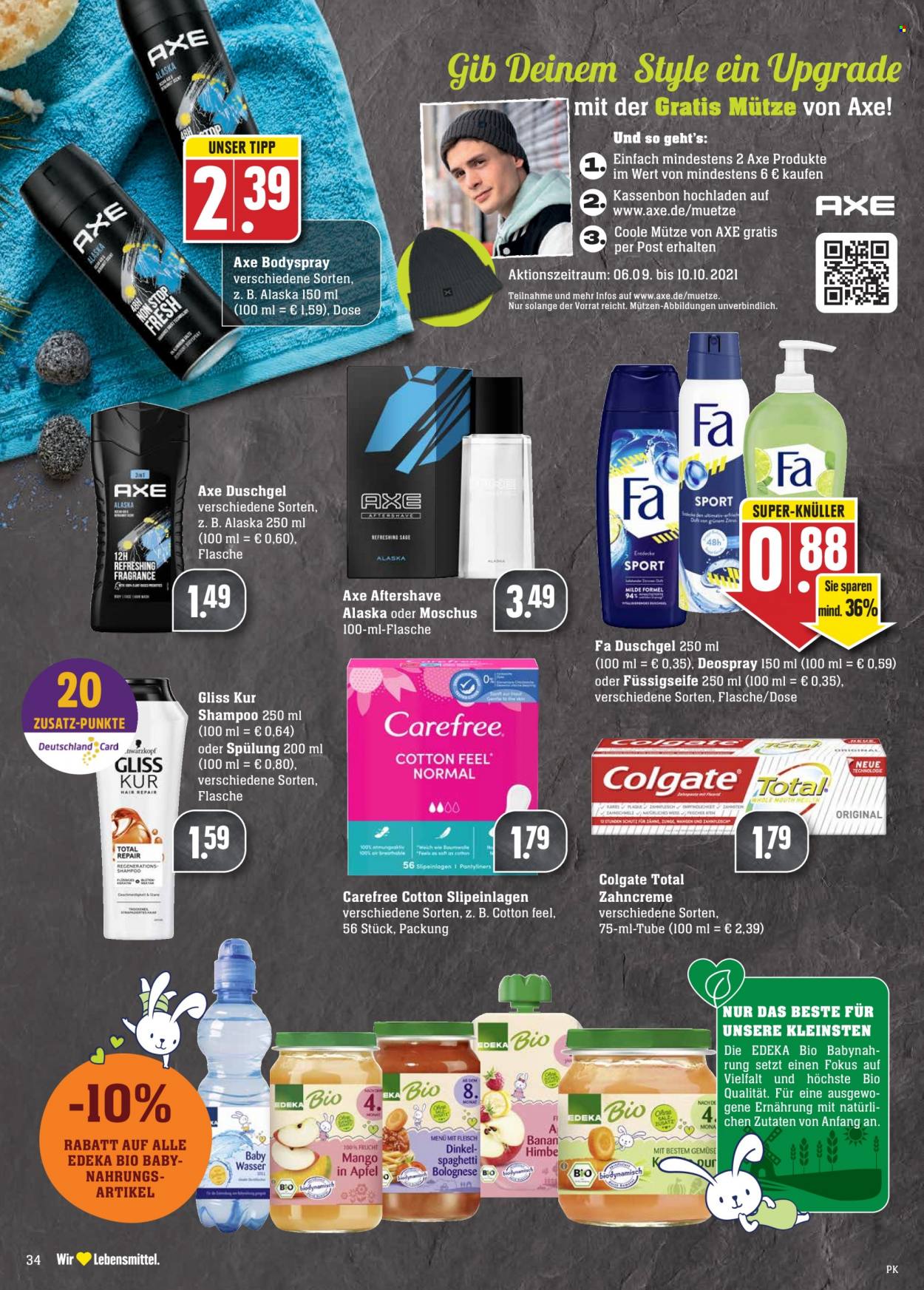 Edeka Prospekte  - 13.09.2021 - 18.09.2021. Seite 34