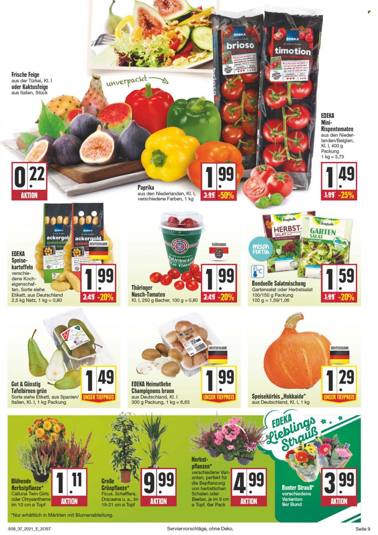 Edeka Prospekte  - 13.09.2021 - 18.09.2021. Seite 9