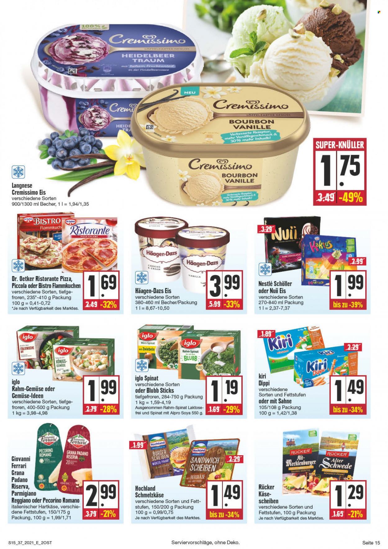 Edeka Prospekte  - 13.09.2021 - 18.09.2021. Seite 15