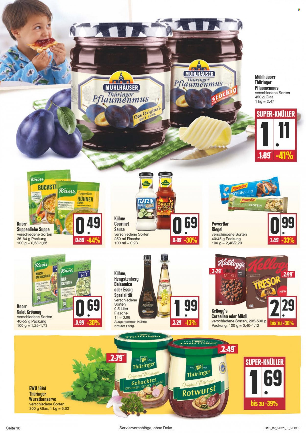 Edeka Prospekte  - 13.09.2021 - 18.09.2021. Seite 16