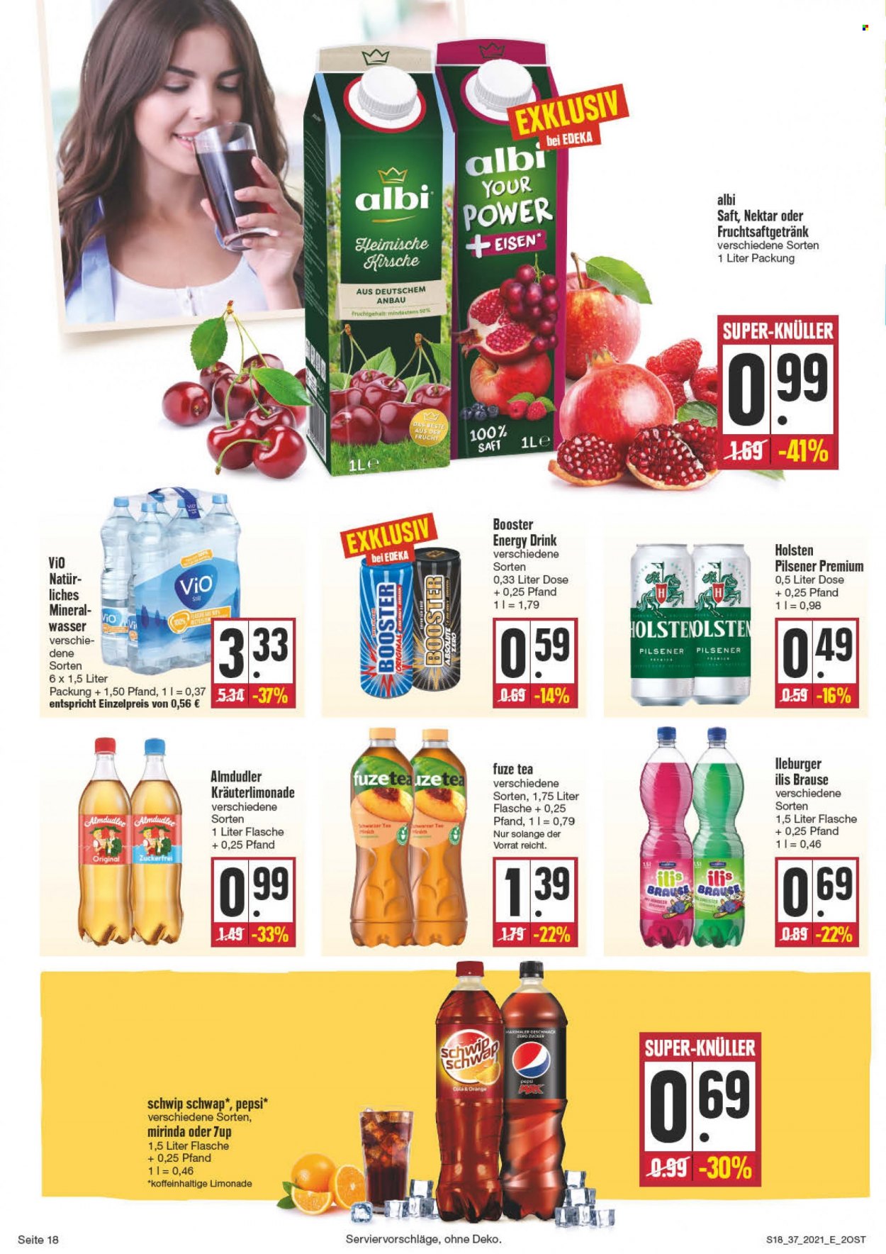 Edeka Prospekte  - 13.09.2021 - 18.09.2021. Seite 18
