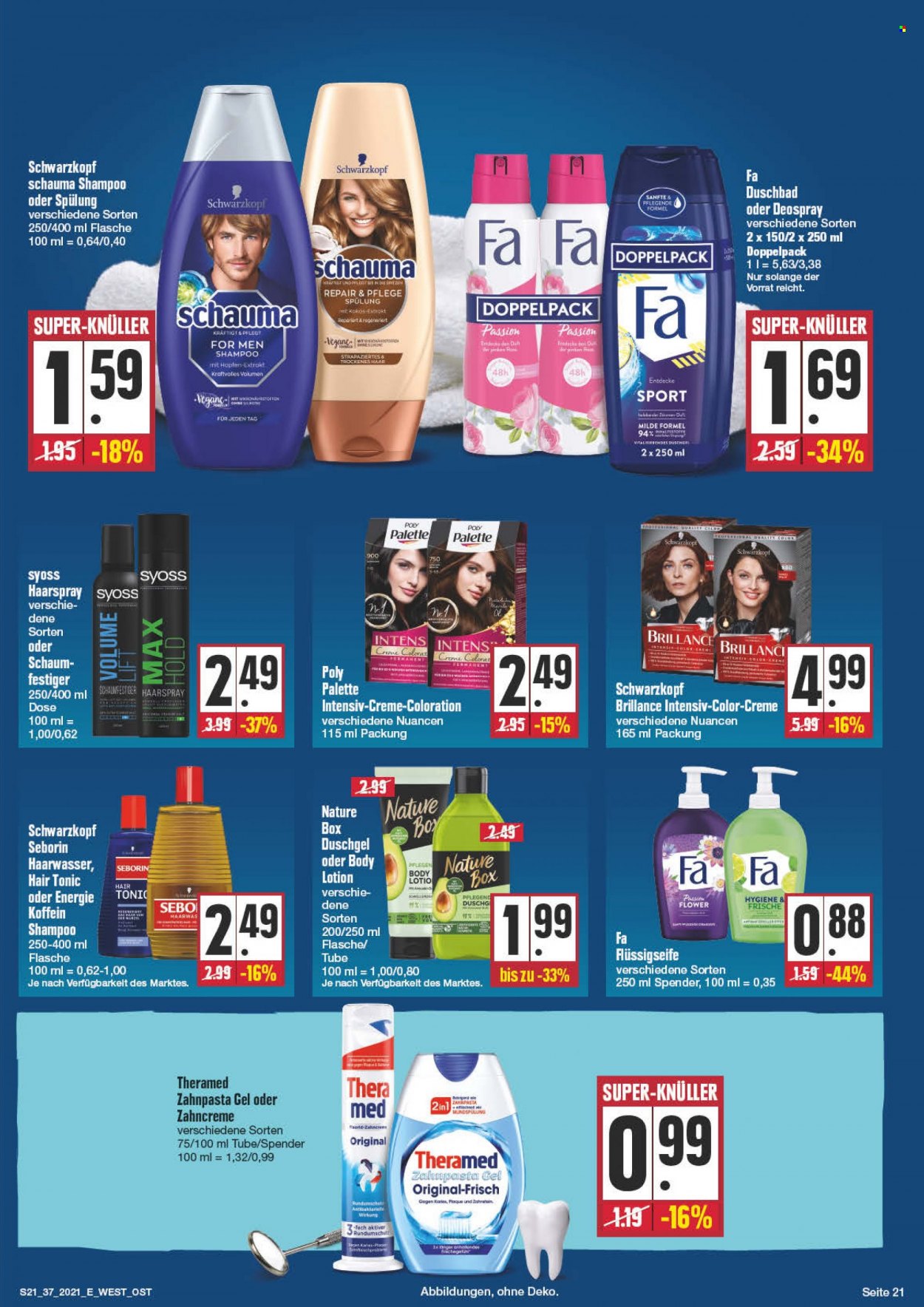 Edeka Prospekte  - 13.09.2021 - 18.09.2021. Seite 21