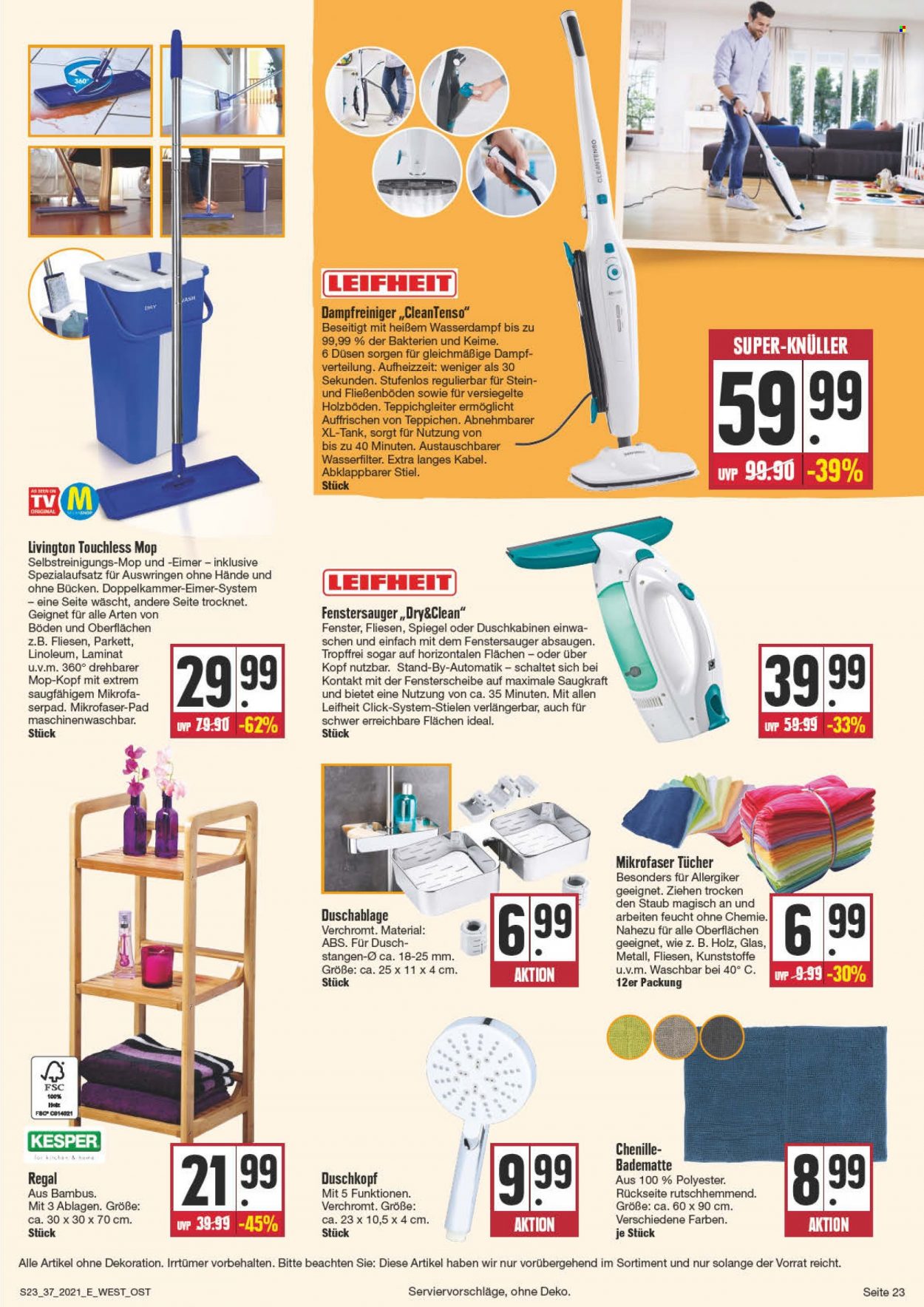 Edeka Prospekte  - 13.09.2021 - 18.09.2021. Seite 23