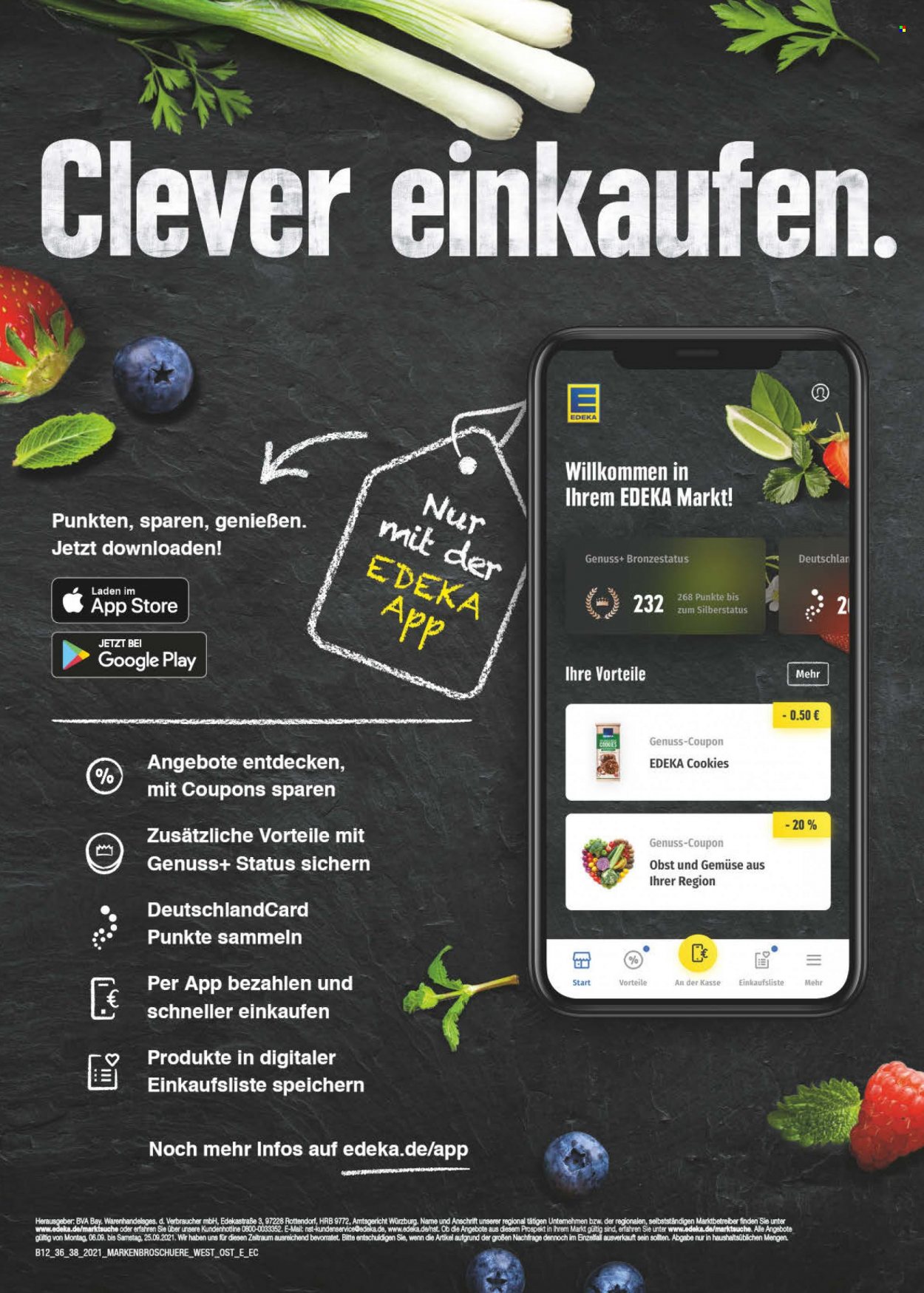 Edeka Prospekte  - 13.09.2021 - 18.09.2021. Seite 36
