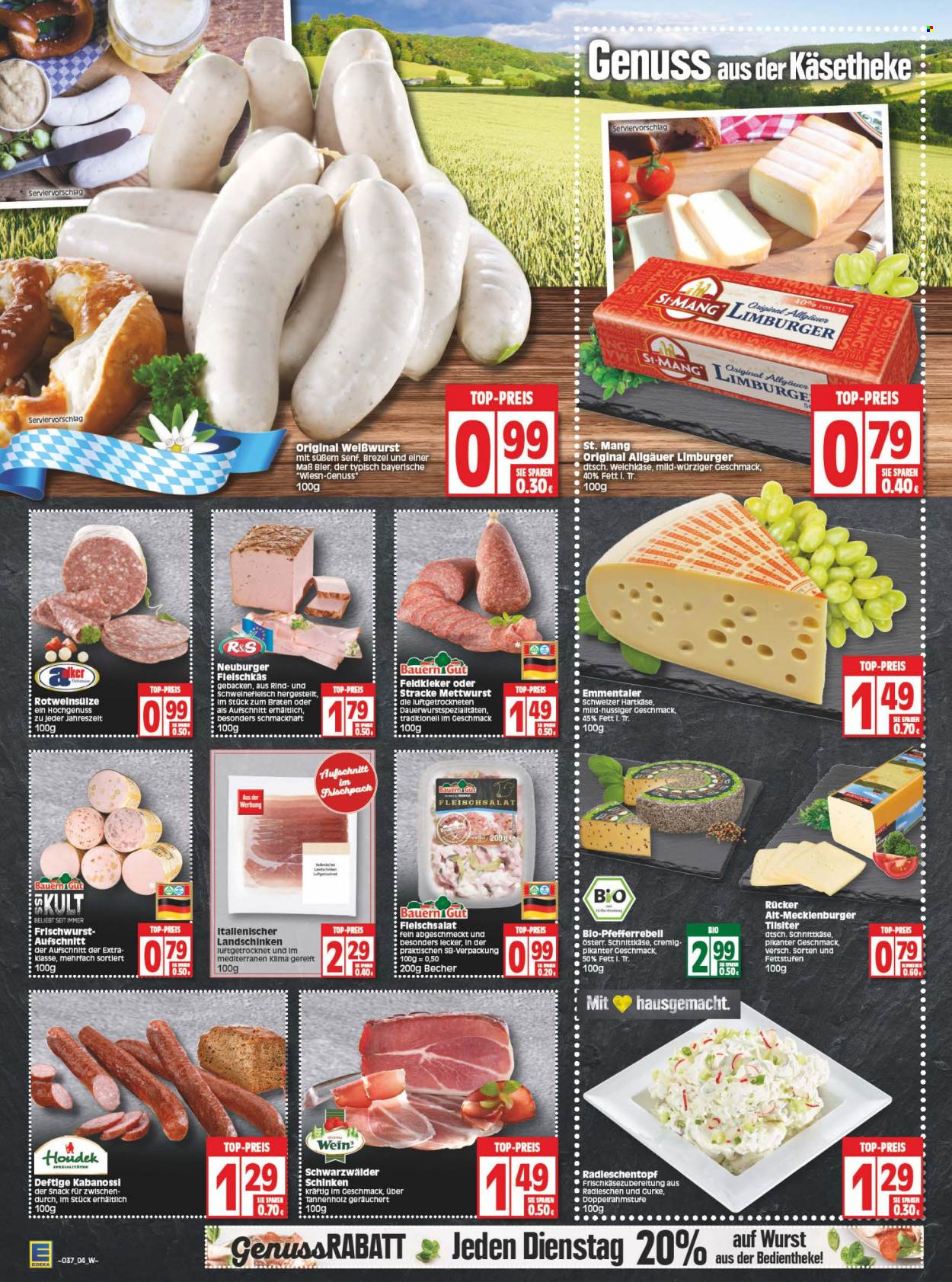 Edeka Prospekte  - 13.09.2021 - 18.09.2021. Seite 4