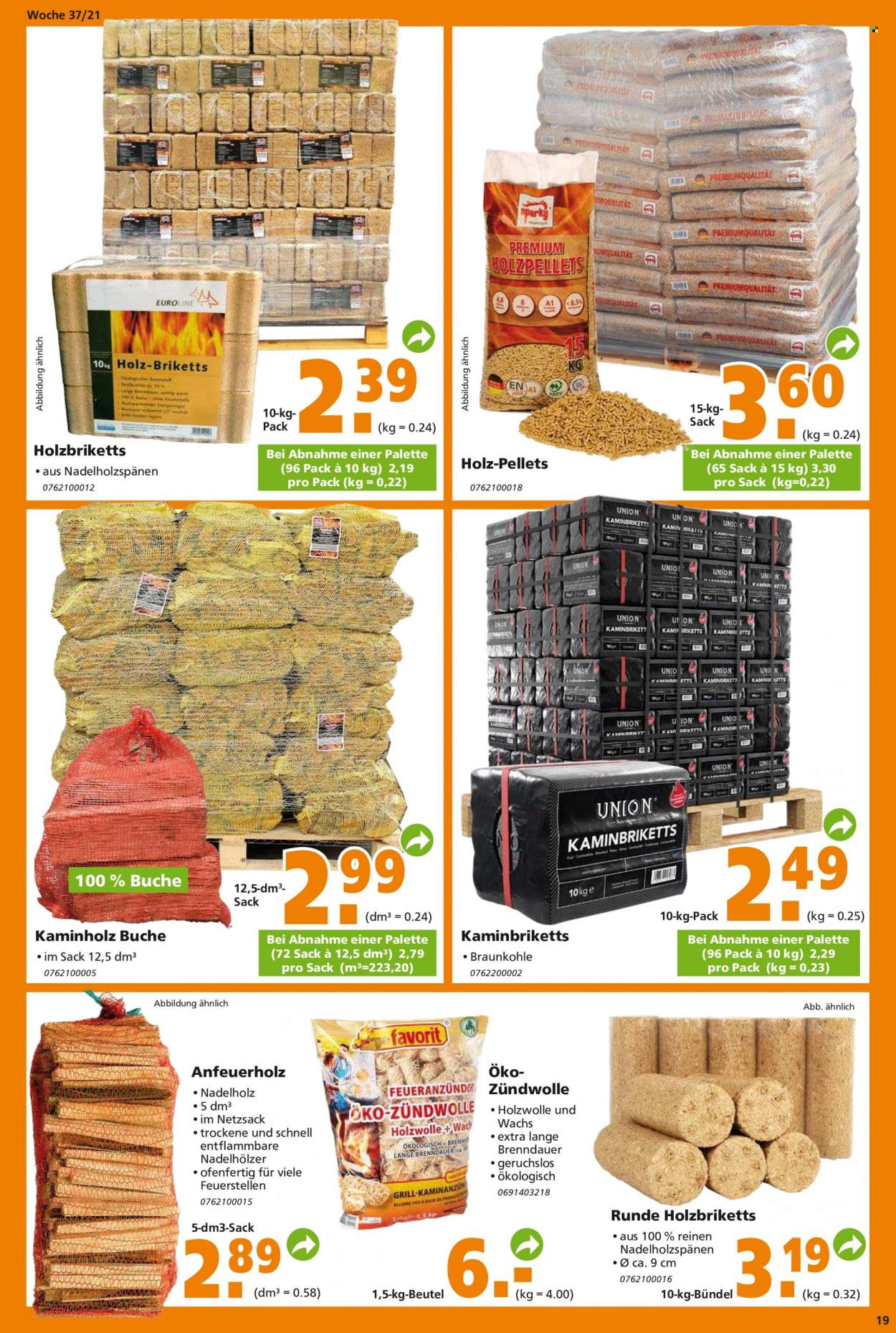 Globus Baumarkt Prospekte  - 13.09.2021 - 18.09.2021. Seite 19