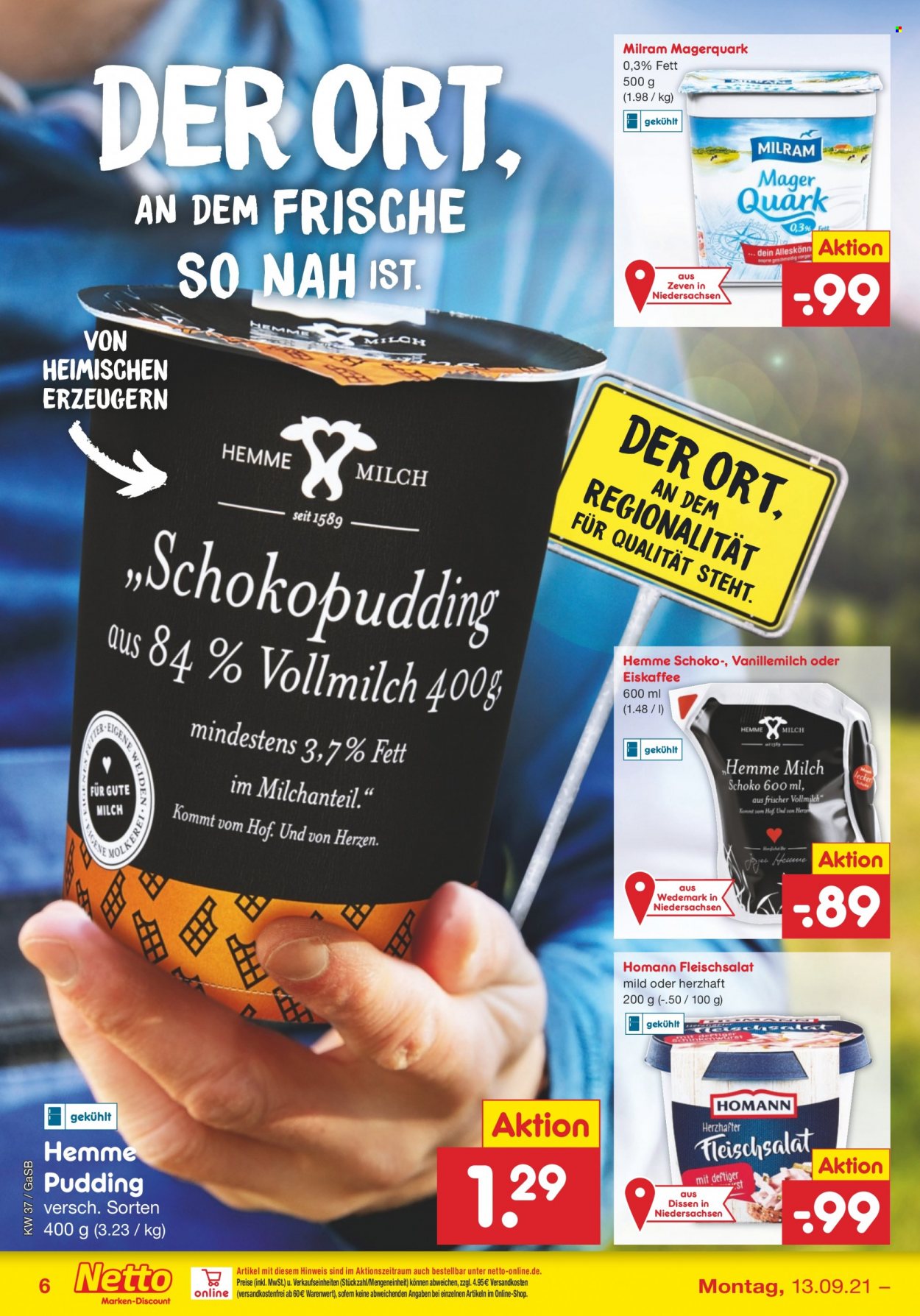 Netto Marken-Discount Prospekte  - 13.09.2021 - 18.09.2021. Seite 6