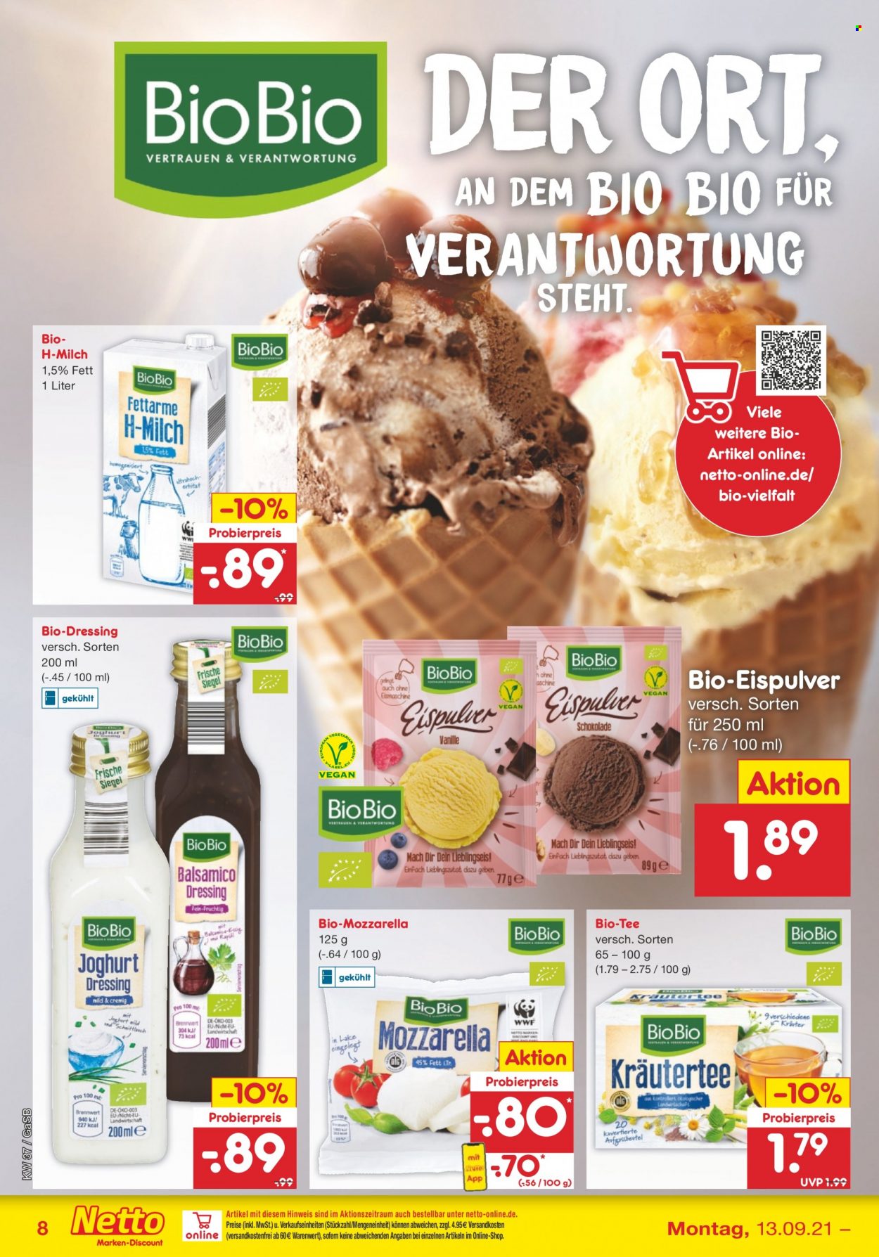 Netto Marken-Discount Prospekte  - 13.09.2021 - 18.09.2021. Seite 8