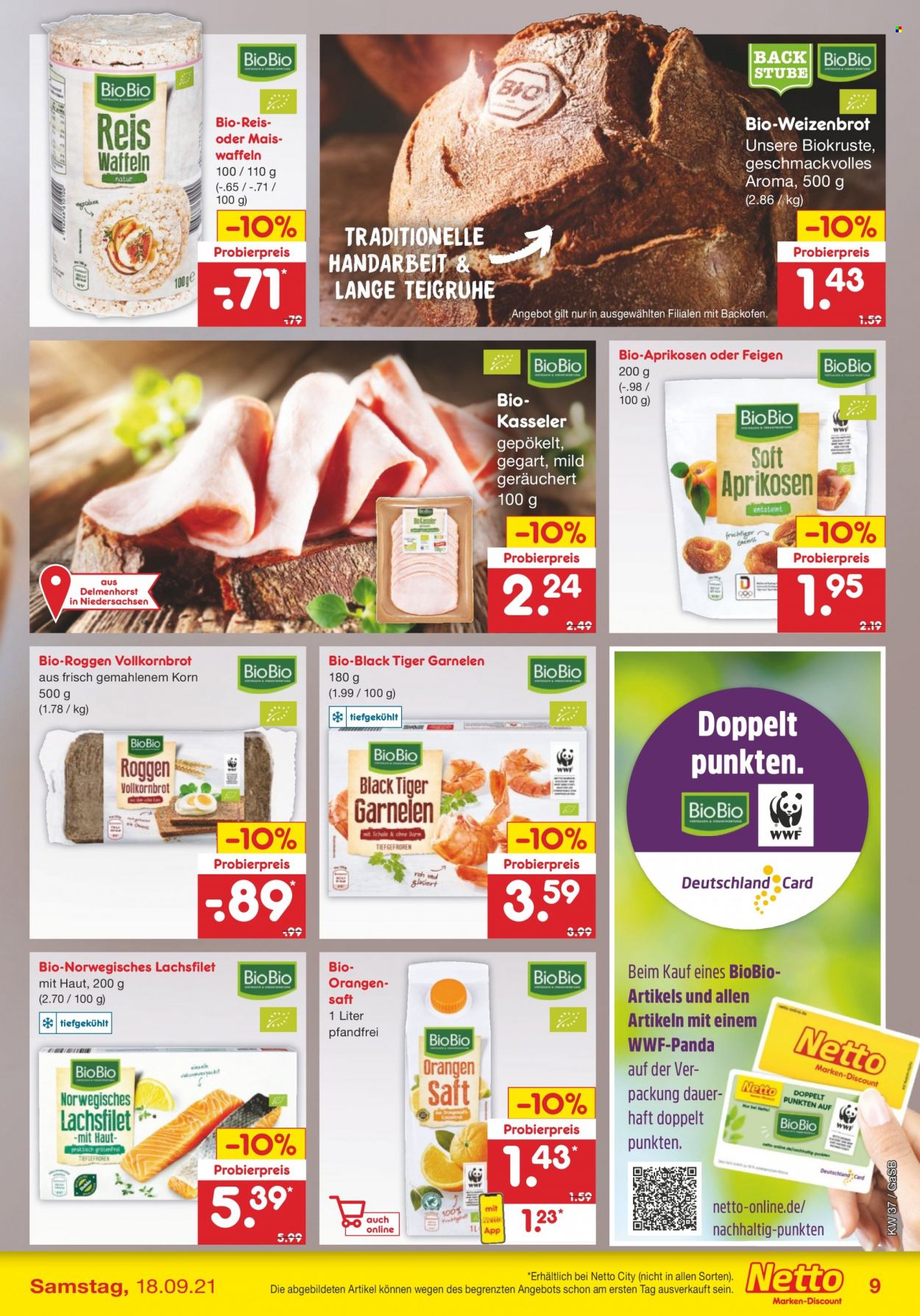 Netto Marken-Discount Prospekte  - 13.09.2021 - 18.09.2021. Seite 9