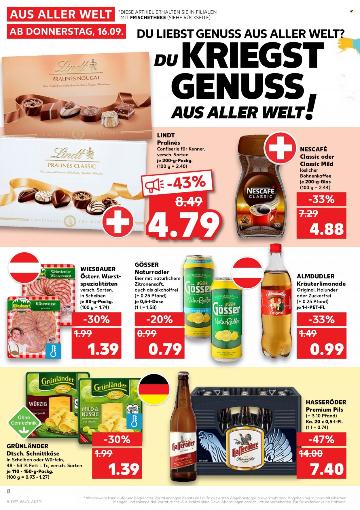Kaufland Prospekte  - 16.09.2021 - 22.09.2021. Seite 8